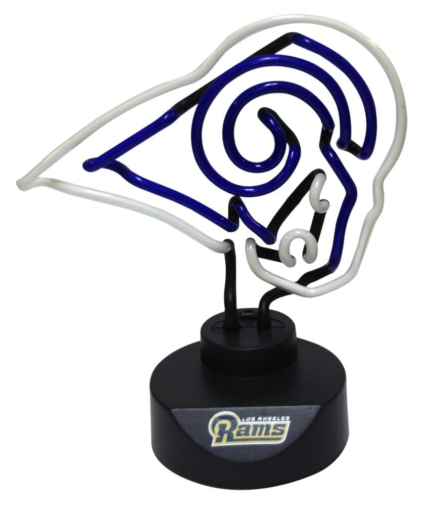 The Memory Company Los Angeles Rams 12-in Constant Neon Man Cave Lighted  Sign in the Lighted Signs department at