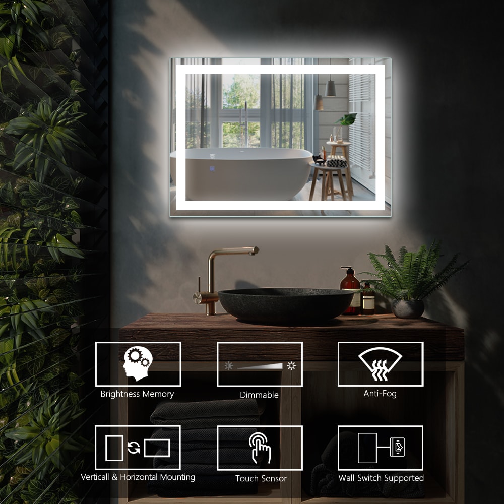 Forclover JSEXJQ2028-BV Framed-Bath-Mirrors - View #10