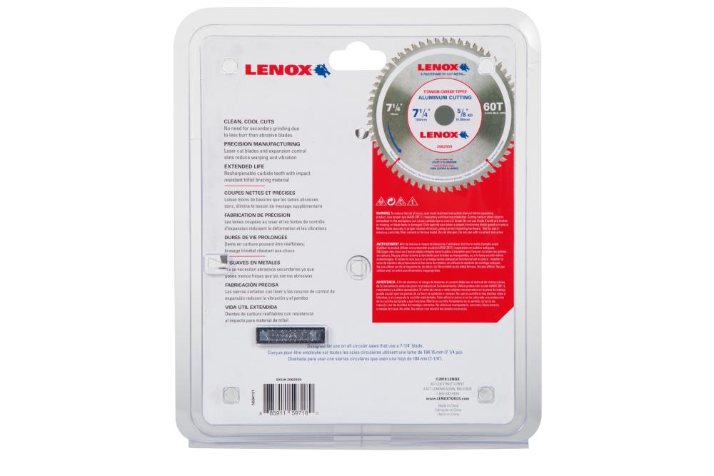 LENOX 2062939 Circular-Saw-Blades - View #3