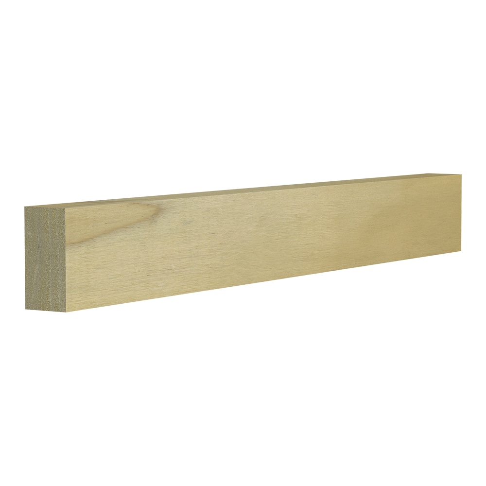 RELIABILT POPSRL102SU10 1-in x 2-in x 10-ft Unfinished Clear S4S Poplar Common Hardwood Board
