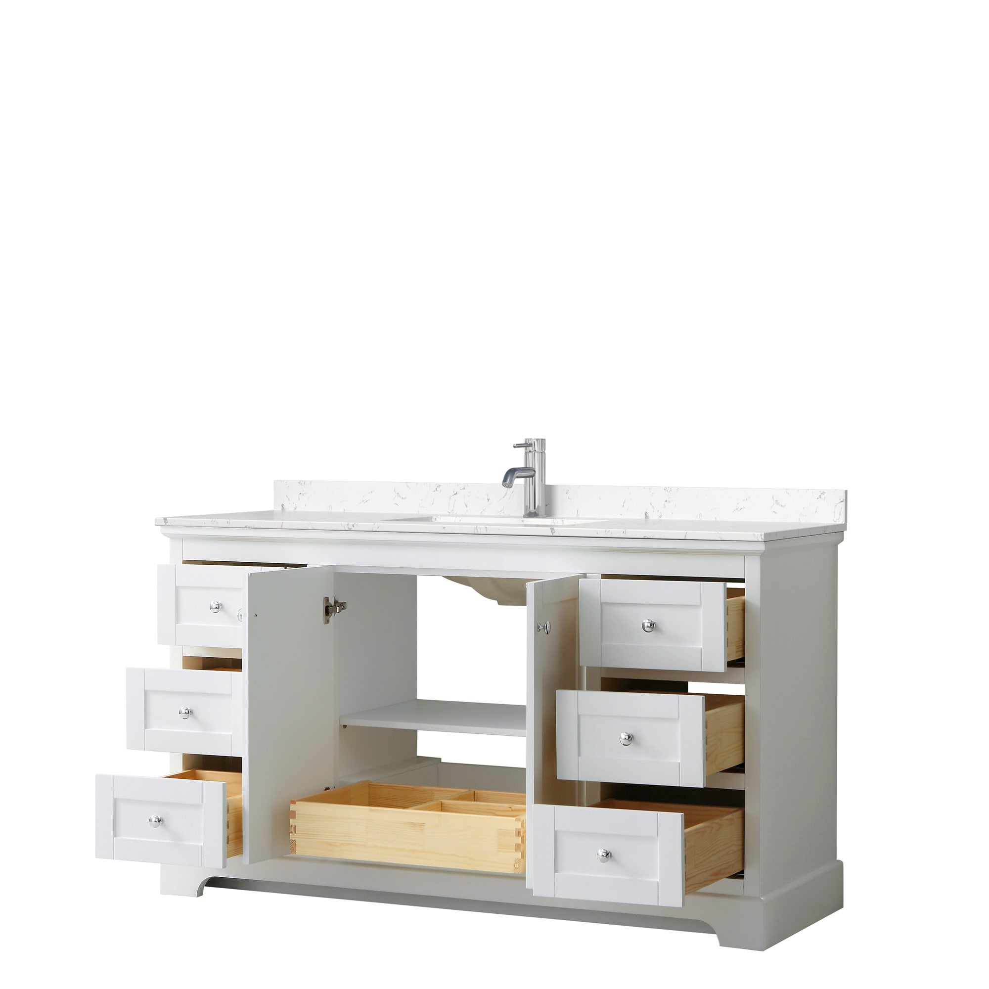 Wyndham Collection WCV232360SWHC2UNSMXX Bath-Vanity-Combo - View #3