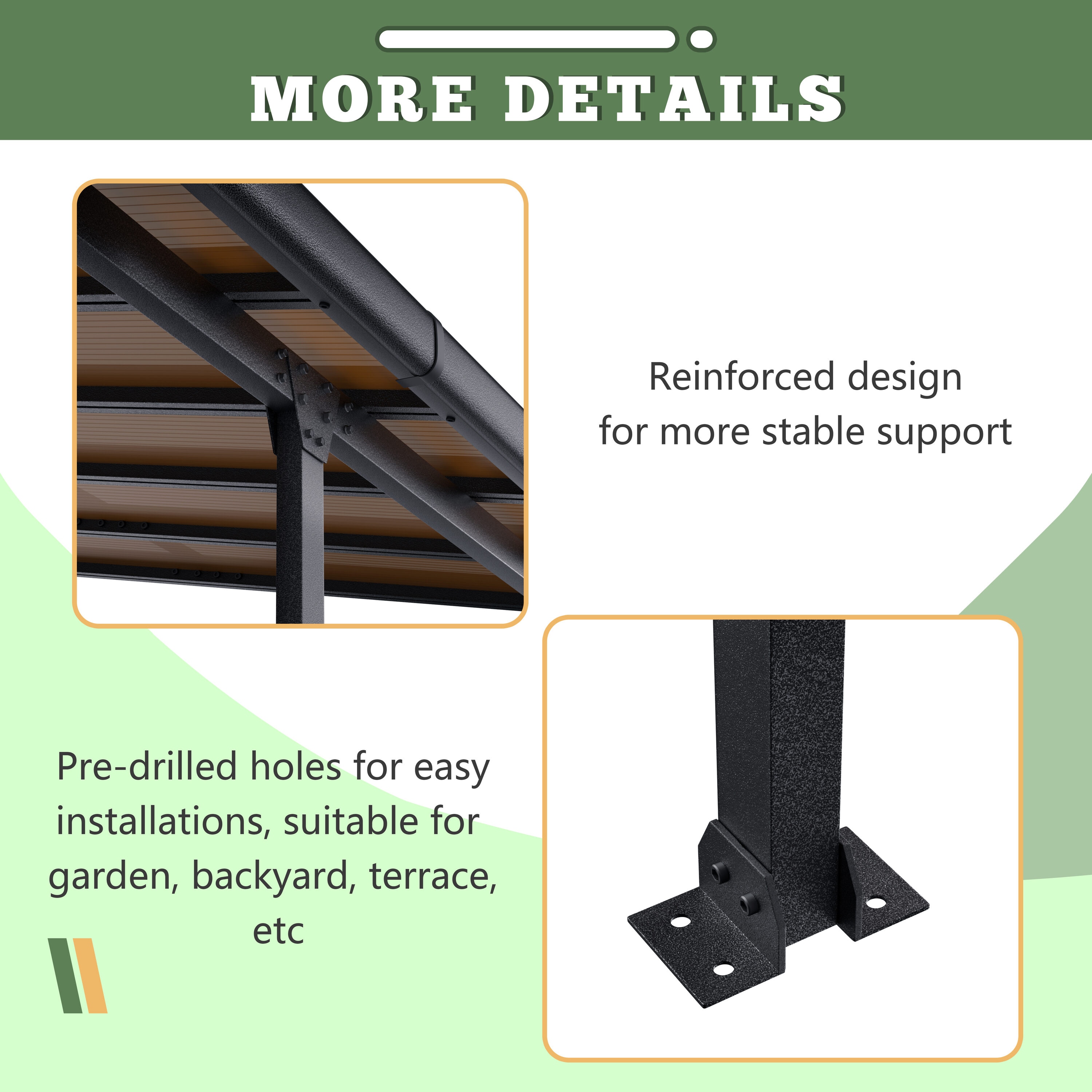 VEIKOUS PG0217-1214 carports - View #4