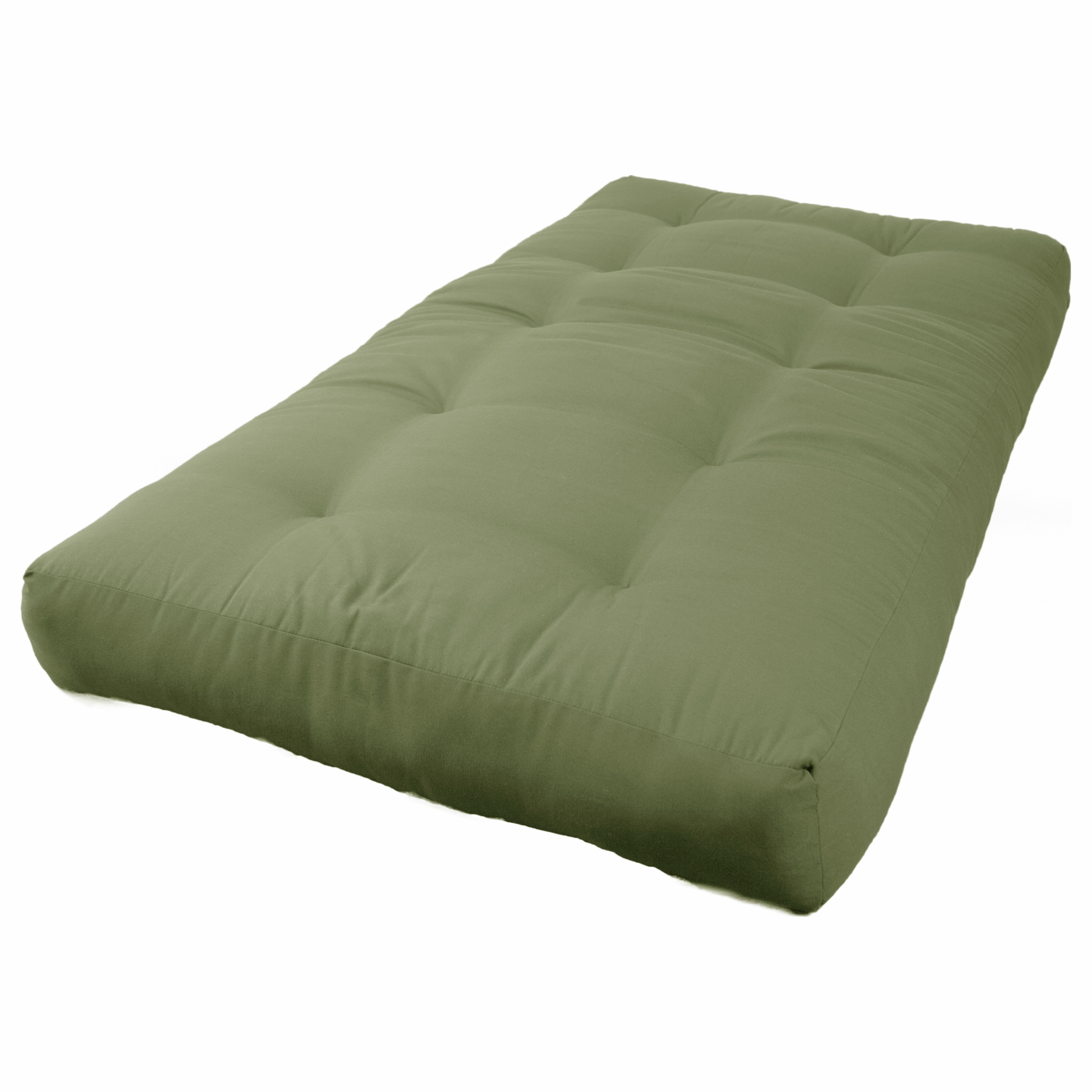 Single Futon in Rust Colour with Mattress