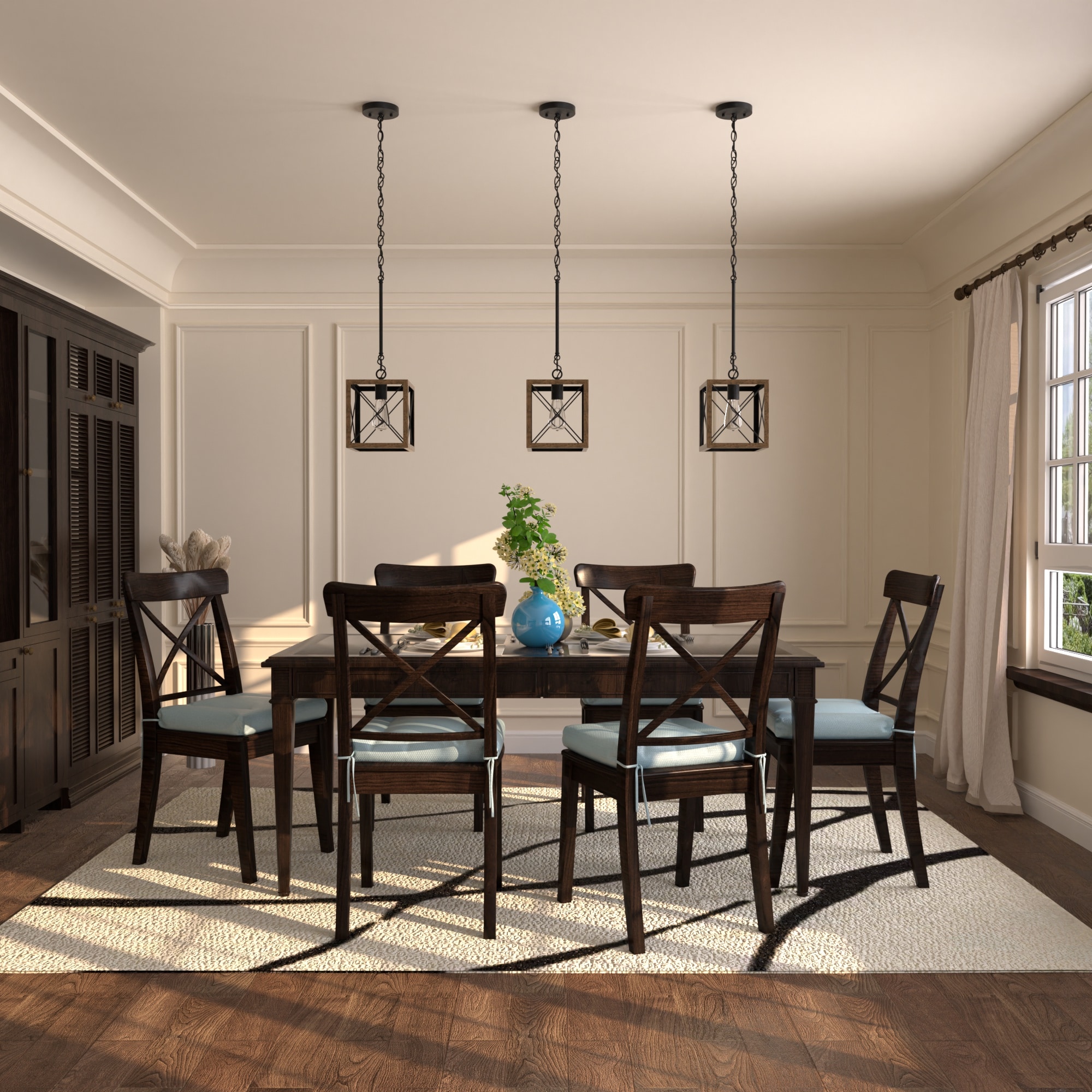 ACROMA 4001PWAZ Pendant-Lights - View #3