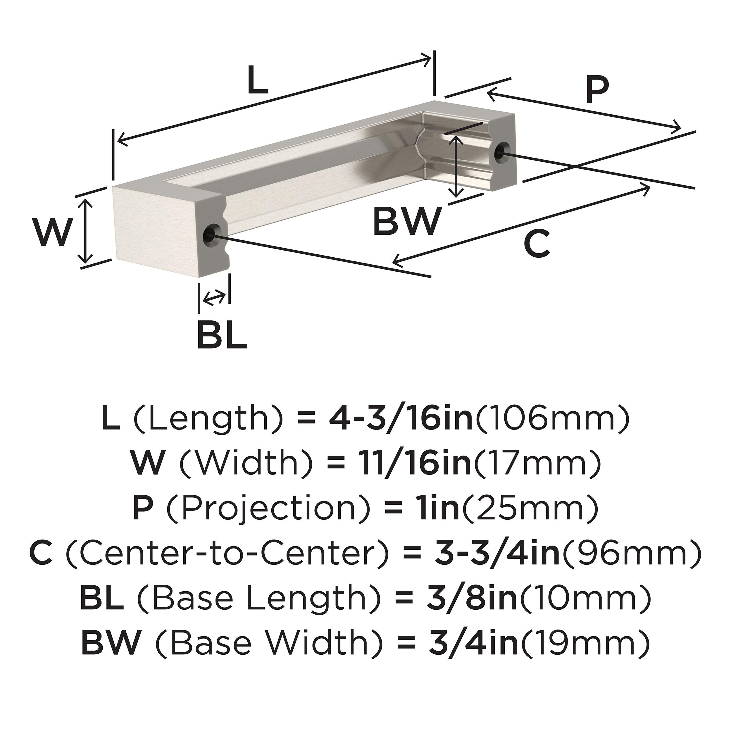 Amerock 10VMP37151G10 Cabinet-Pulls - View #4
