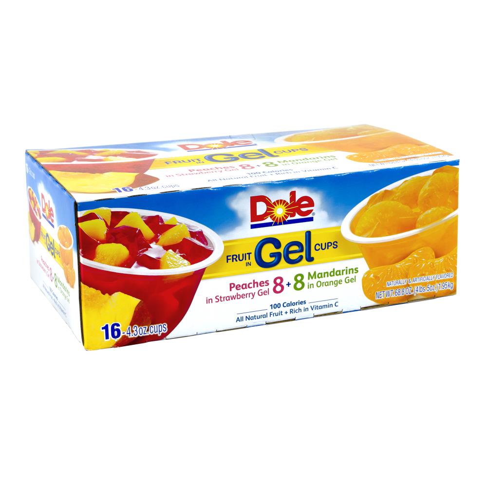 Dole Dole Fruit in Gel -Cup 16 in the Snacks & Candy department at ...