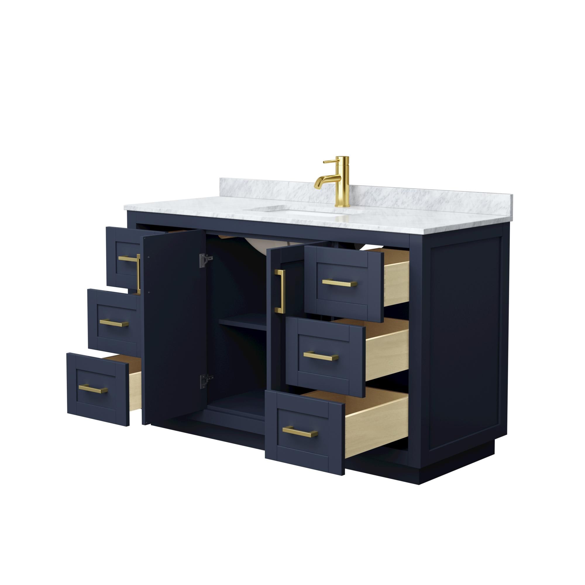Wyndham Collection WCF292954SBLCMUNSMXX Bath-Vanity-Combo - View #3