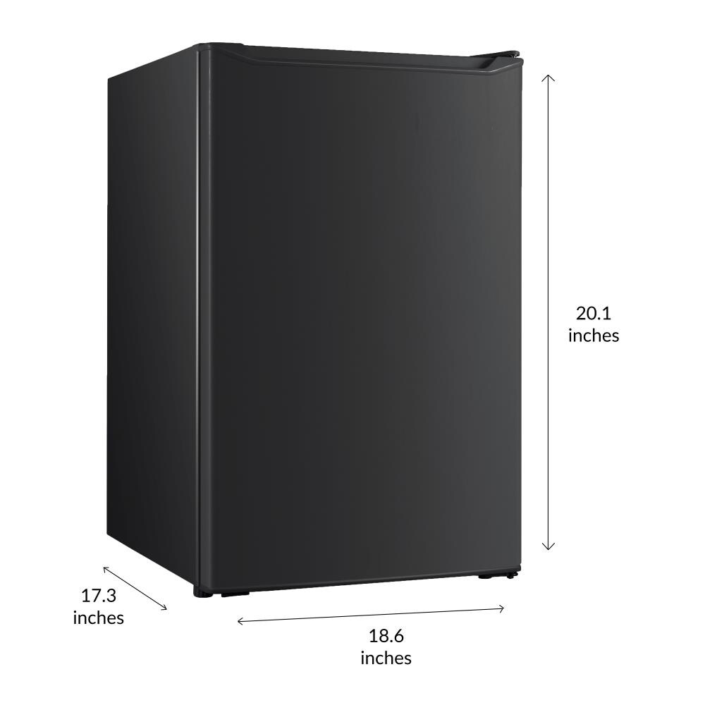 Farberware 4.4-cu ft Freestanding Mini Fridge Freezer Compartment ...