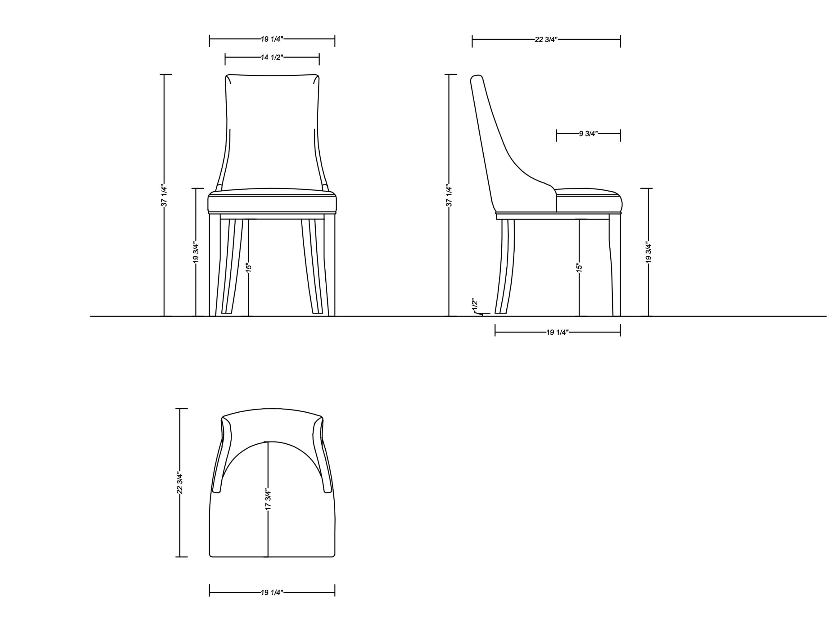 Manhattan Comfort 8-DC055AR-LG Dining-Chairs - View #4