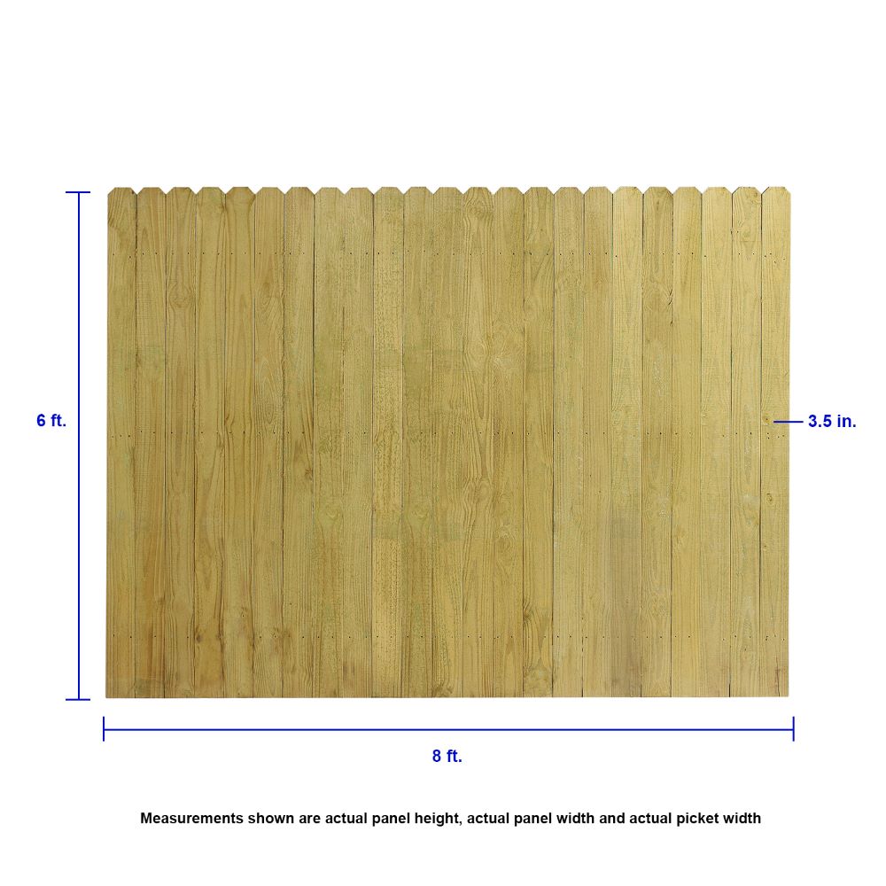 Severe Weather FPPROE Wood-Fence-Panels - View #4