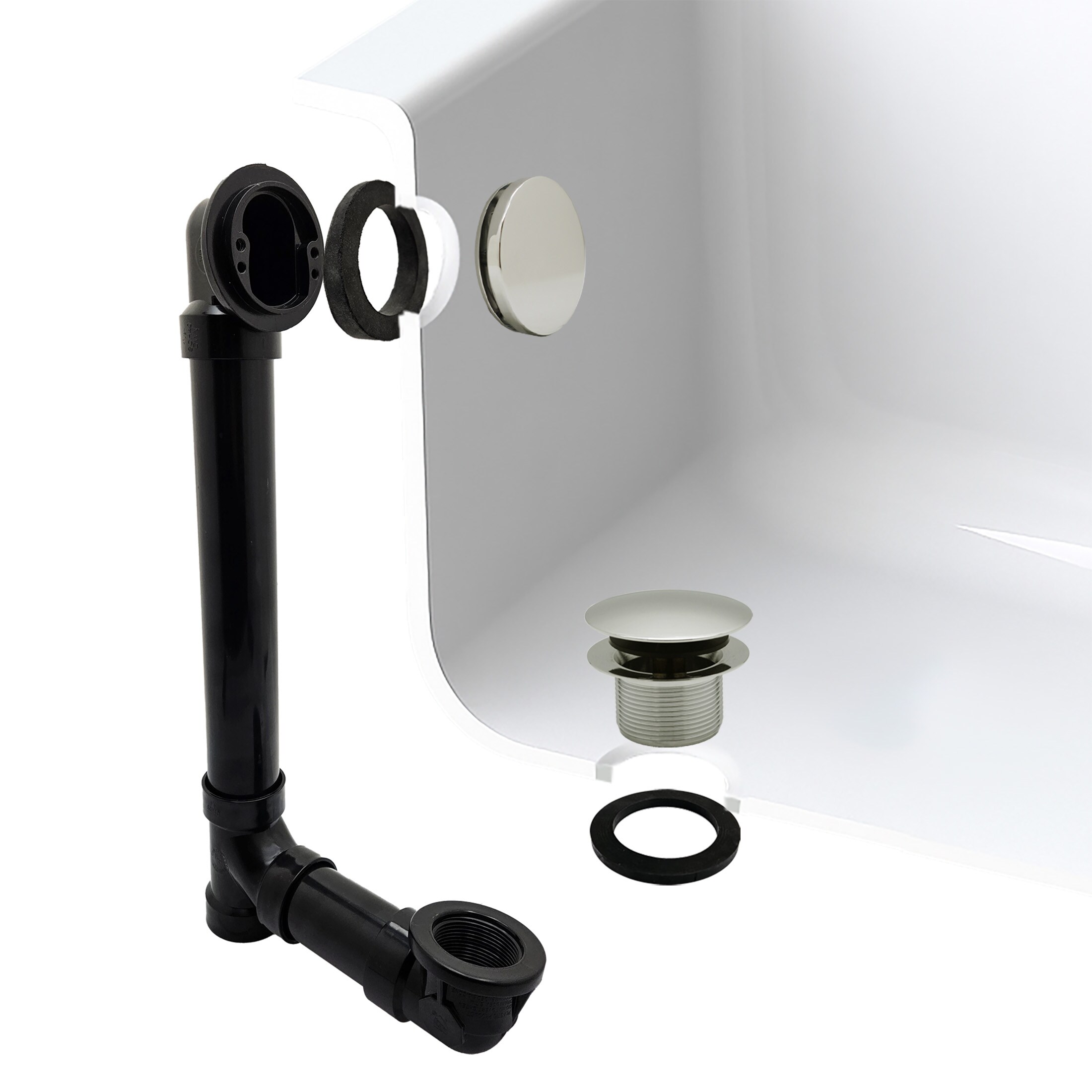 WESTBRASS 493144H-05 Tub-Drain-Accessories - View #4