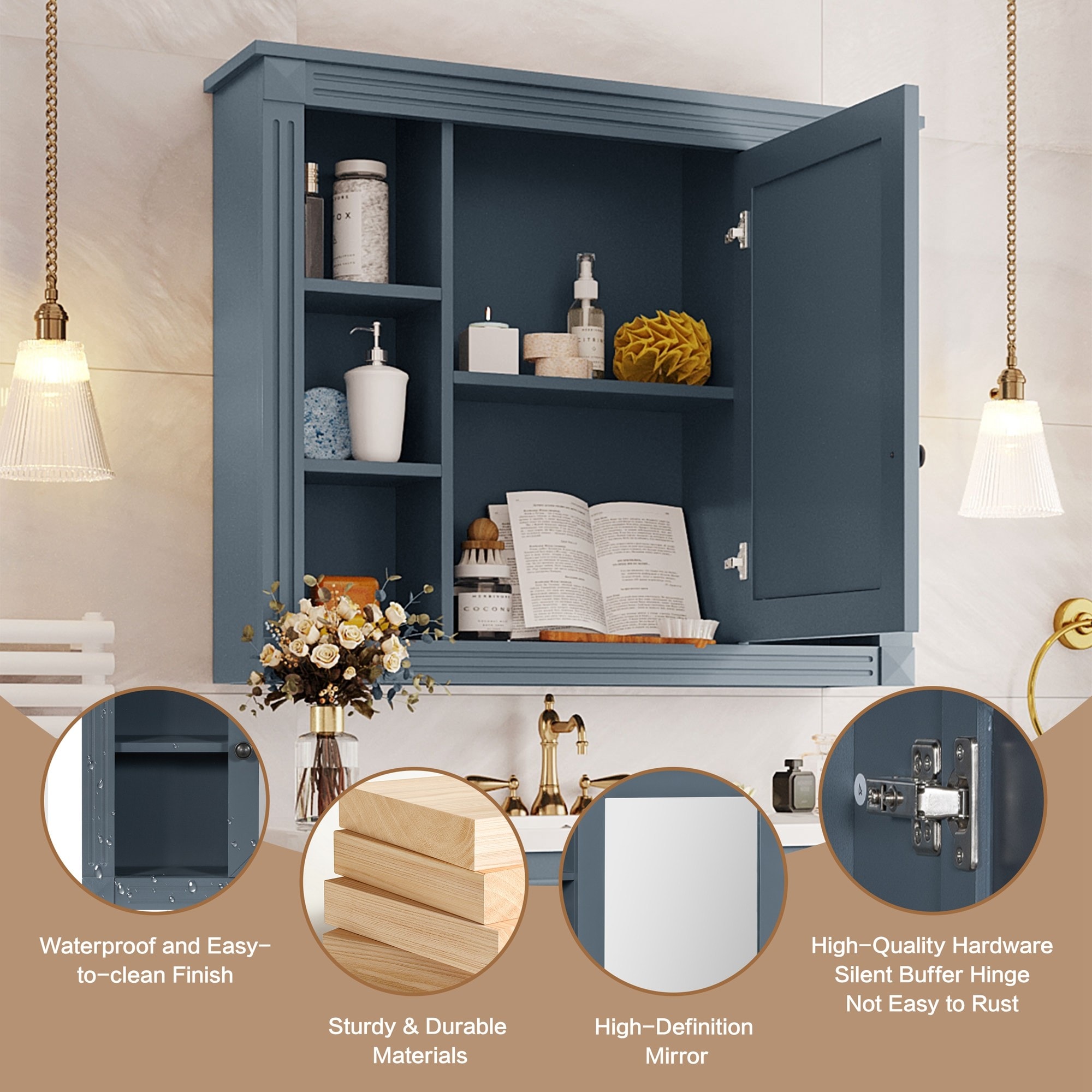 ToolCat BZ-2-139-JYG Bathroom-Medicine-Cabinets - View #4
