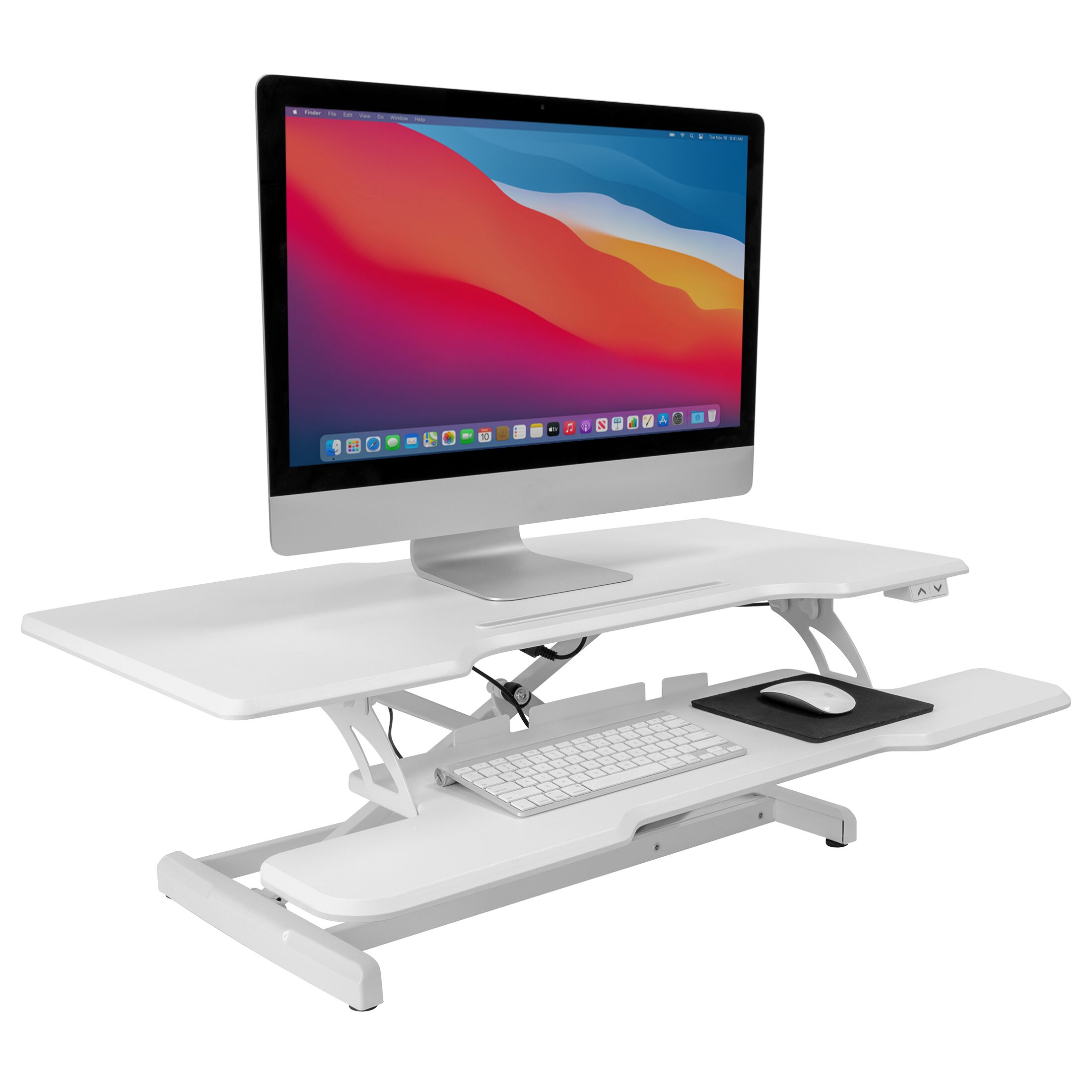 Mount-It! MI-8012 38-Inches White Modern/Contemporary Standing desk converter