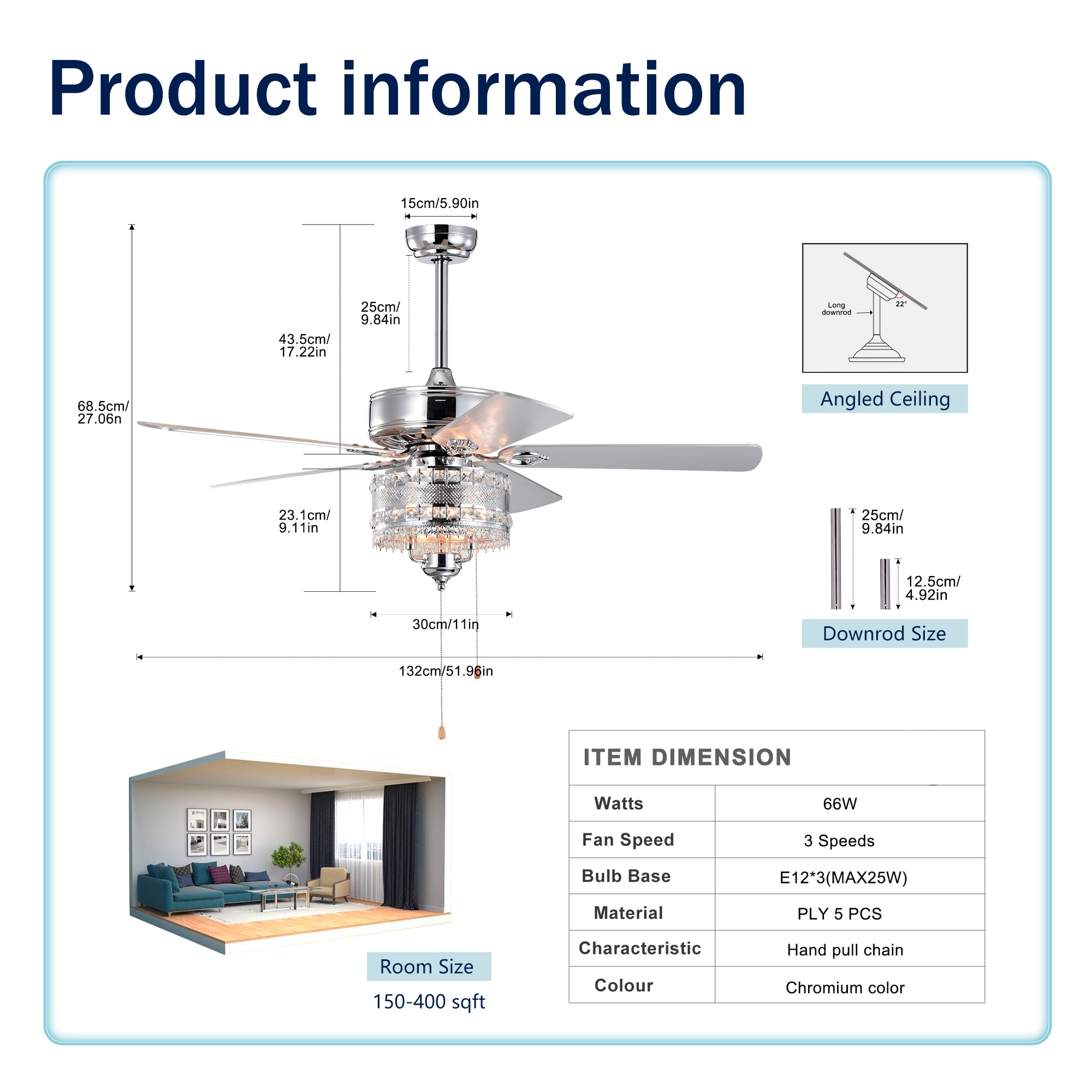 Innobule LAMP-0352063 Ceiling-Fans - View #9