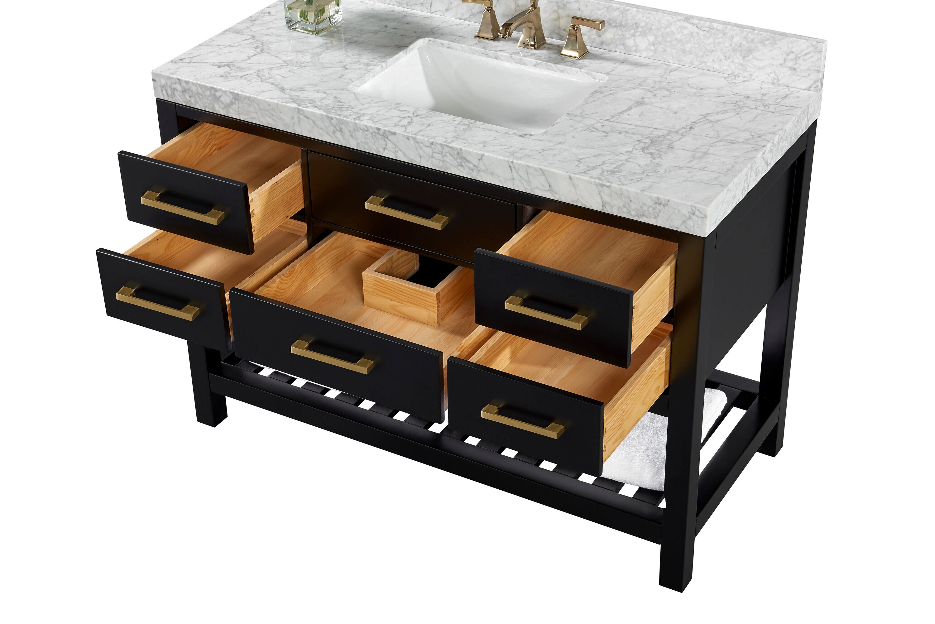 Ancerre Designs VTSELIZABETH48BOCWGD Bath-Vanity-Combo - View #10