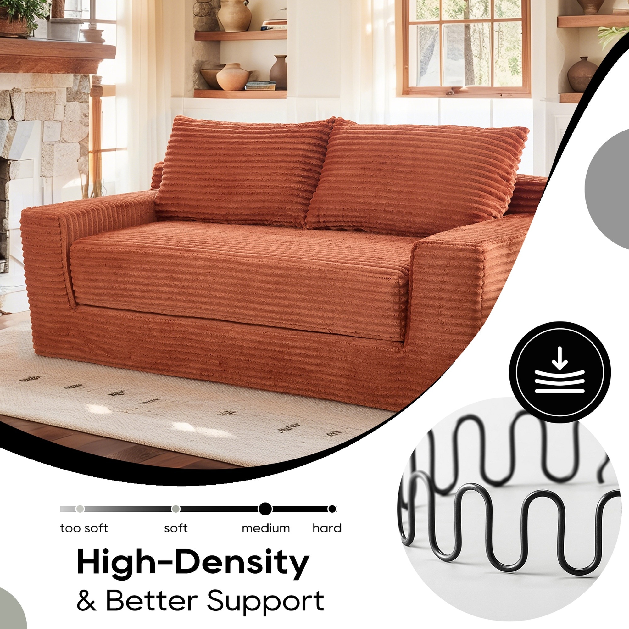 HyperDrop Cart W-W3561P417863 Sofas-Loveseats - View #4