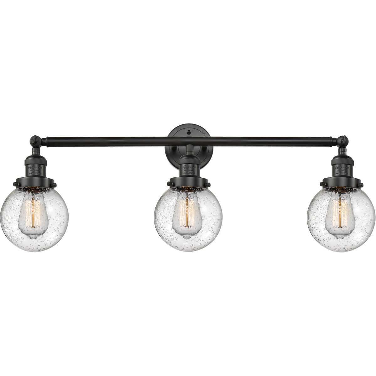 Innovations Lighting 1815882 205-BK-G204-6-LED Franklin Restoration Beacon Matte Black