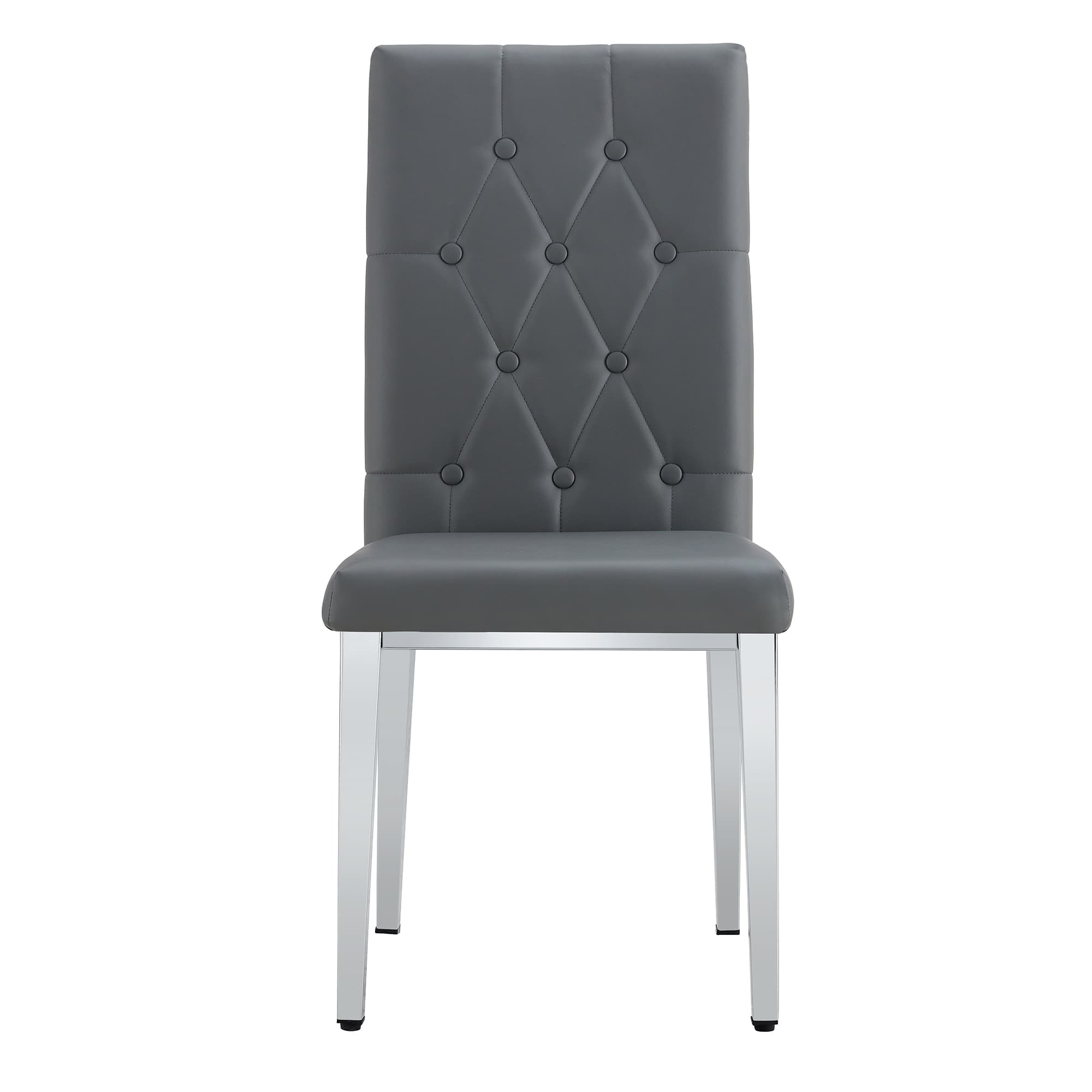 Vynxaria LEXY0069-DJCY-8GRY Dining-Chairs - View #7