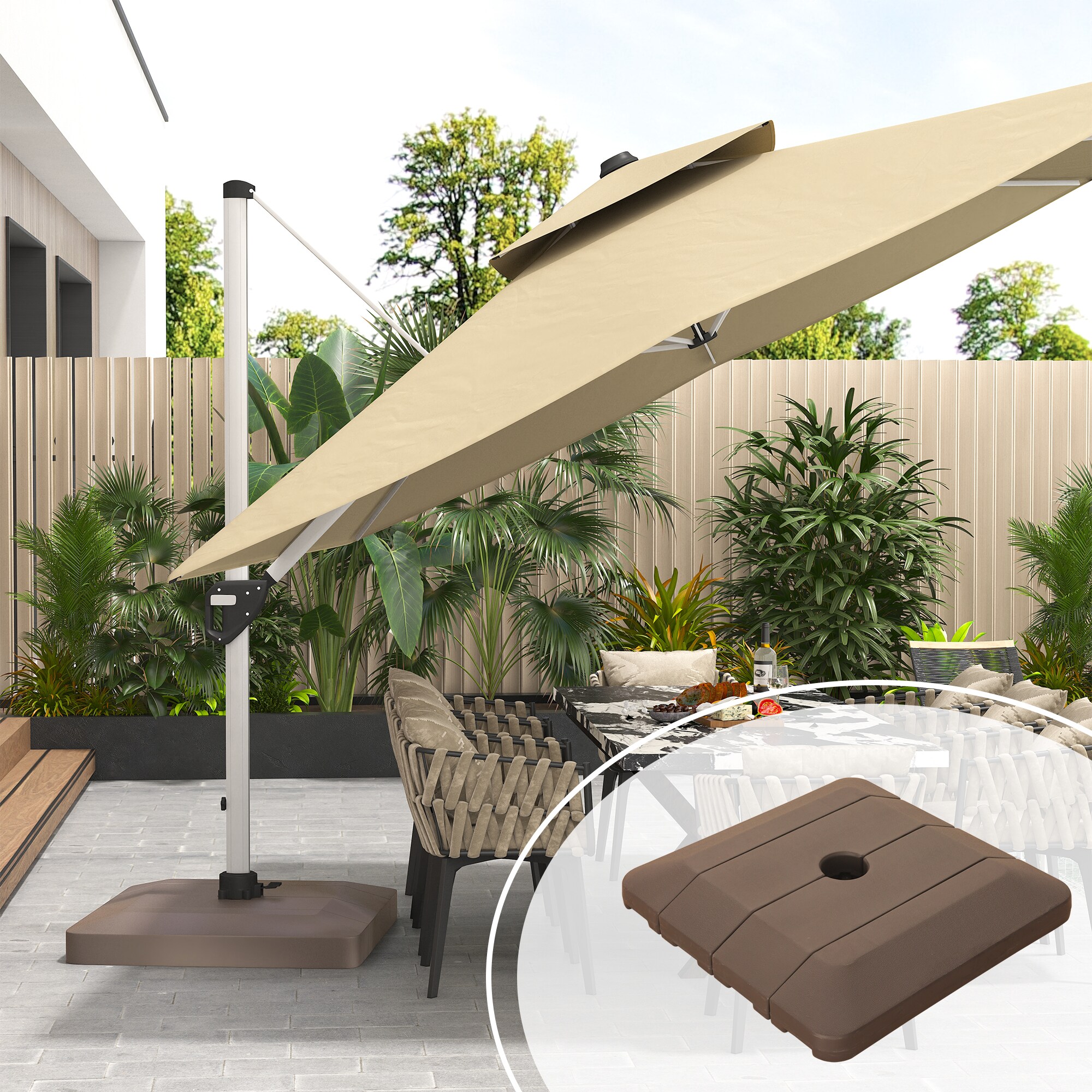 Clihome CL0101JX110LBR Umbrella-Bases - View #2