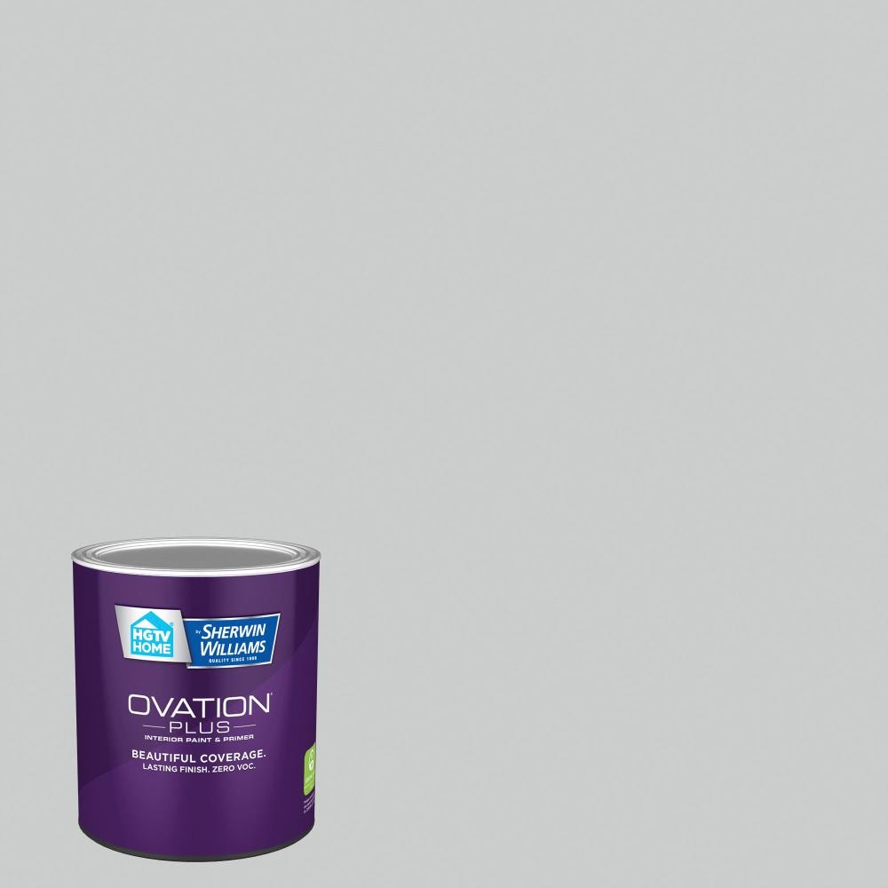 HGTV HOME by Sherwin-Williams 4008-1A-2557207 Ovation Plus Satin Bay Waves 4008-1A Latex Interior Paint Paint + Primer ( 1-quart )