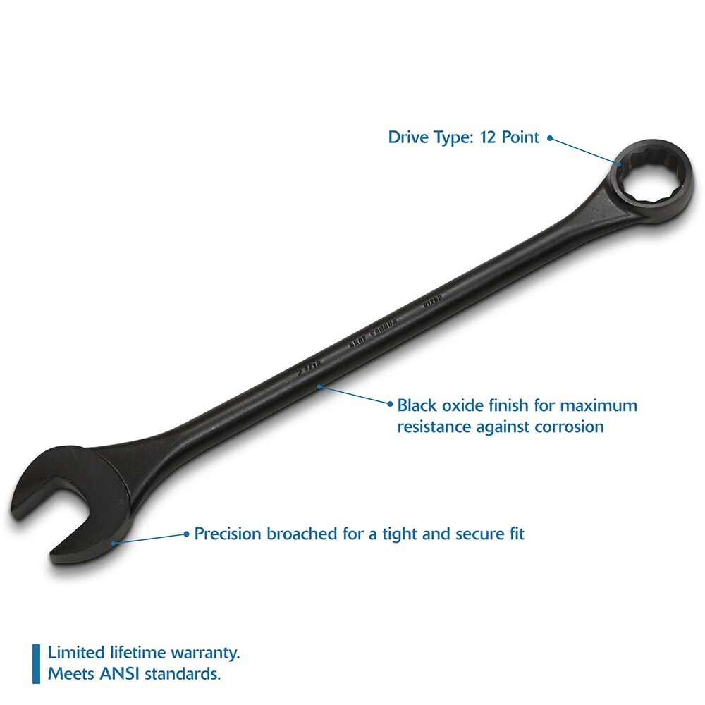 Gray Tools 2-3/16-in 12-point Standard (SAE) Offset Combination Wrench ...