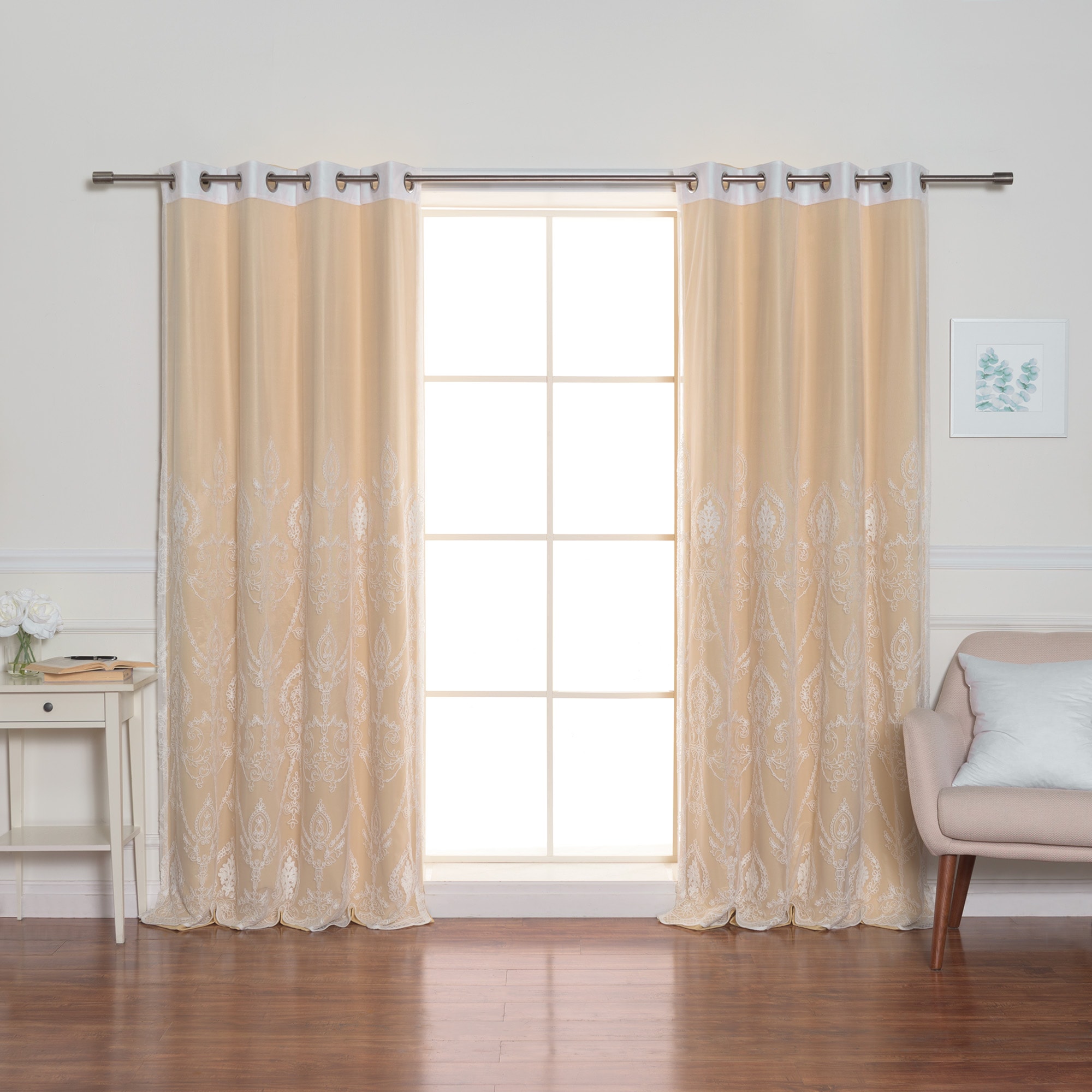 Best Home Fashion MM-TRELLIS-96-SUNLGT curtains - View #6
