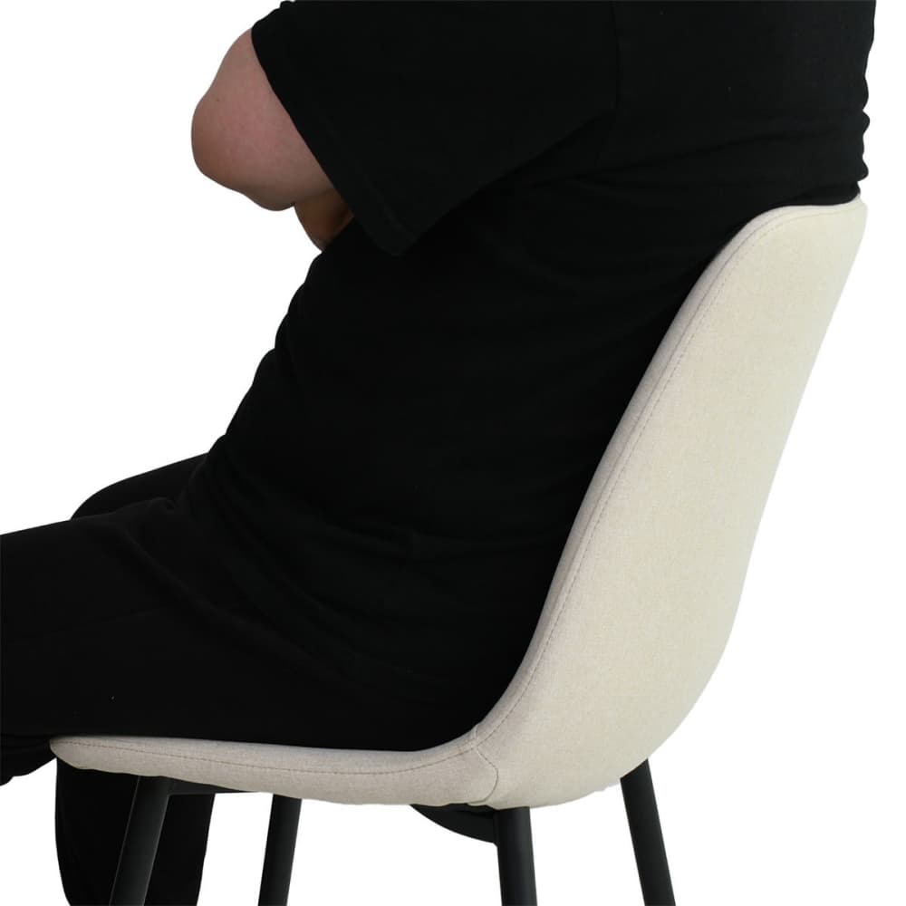 Maison Boucle BINGO-BEIGE-6-L Dining-Chairs - View #8