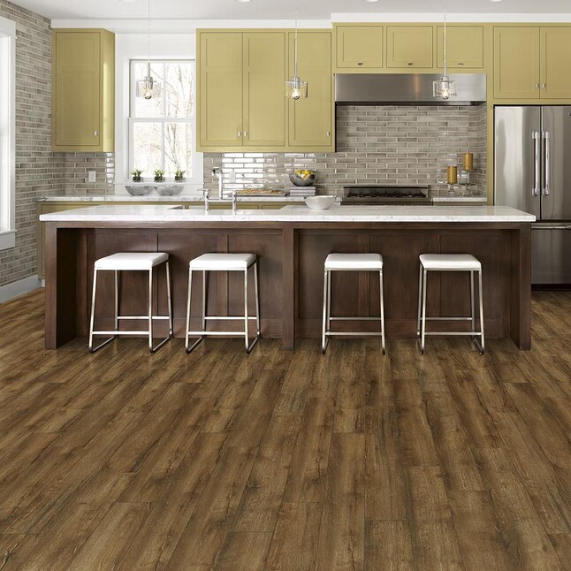 Mohawk Haddock 7-3/4-in Wide x 4-1/2-mm Thick Waterproof Interlocking Luxury Vinyl Plank Flooring (18.22-sq ft) Mohawk Haddock 7-3/4-in Wide x 4-1/2-mm Thick Waterproof Interlocking Luxury Vinyl Plank Flooring (18.22-sq ft)