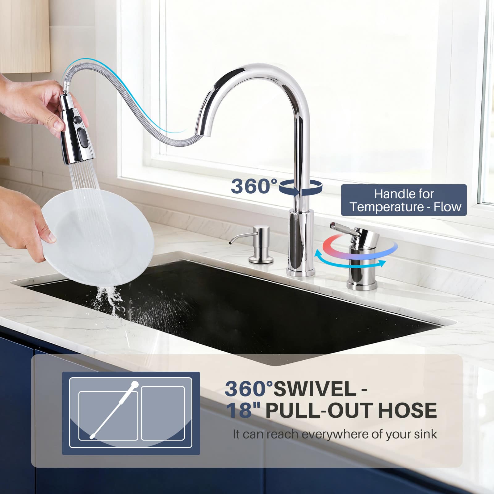 ARCORA AR710360C-S Kitchen-Faucets - View #7