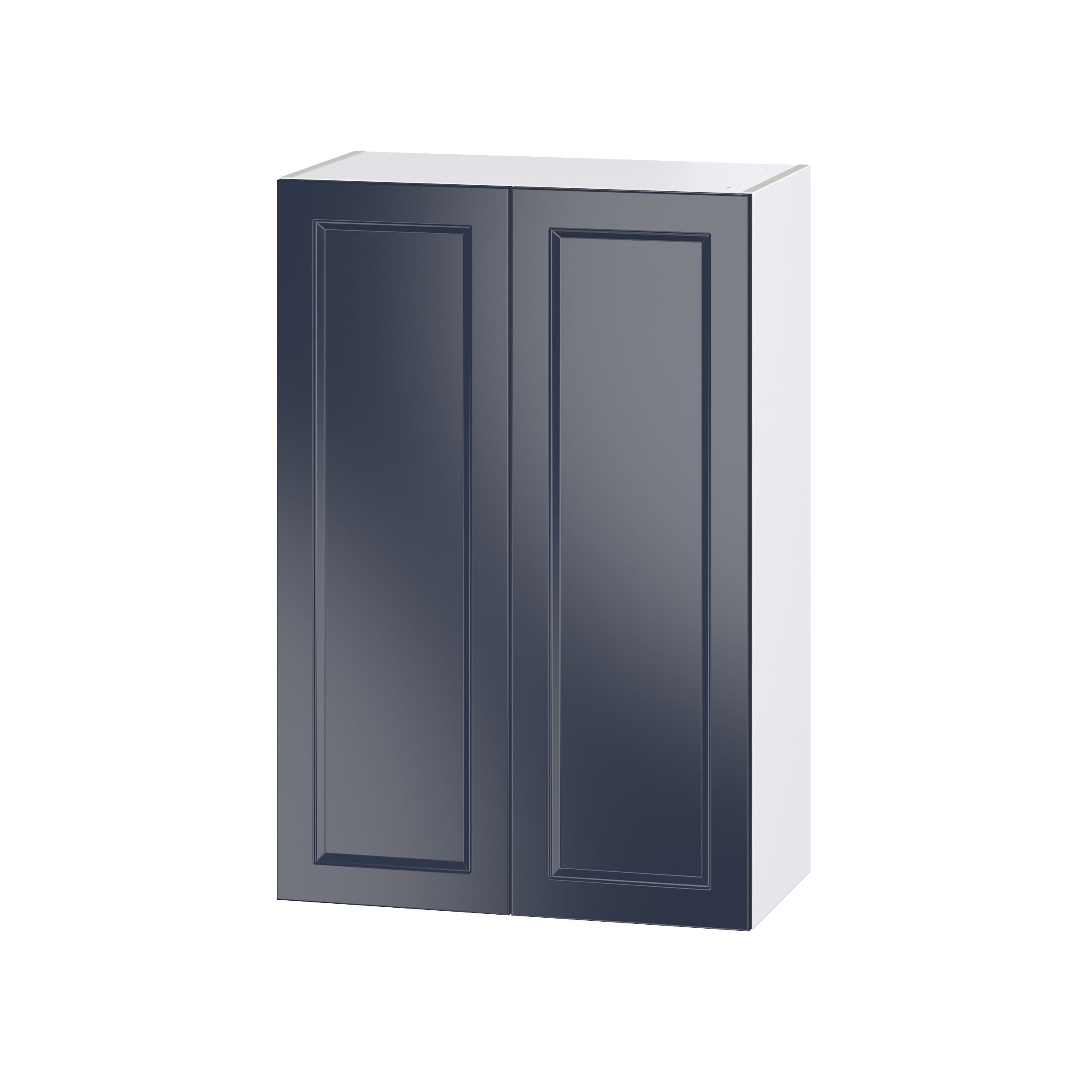 Hugo&Borg DSW2740-LO Lorette 27-in W x 40-in H x 14-in D Navy Blue Wall Fully assembled Cabinet (Recessed Panel Shaker)