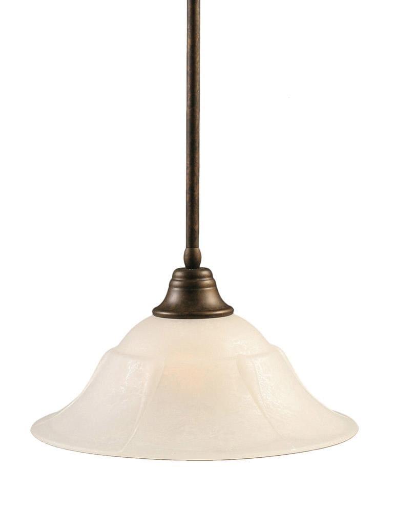  LWTK005229 Divina Bronze Transitional Bowl Hanging Pendant Light