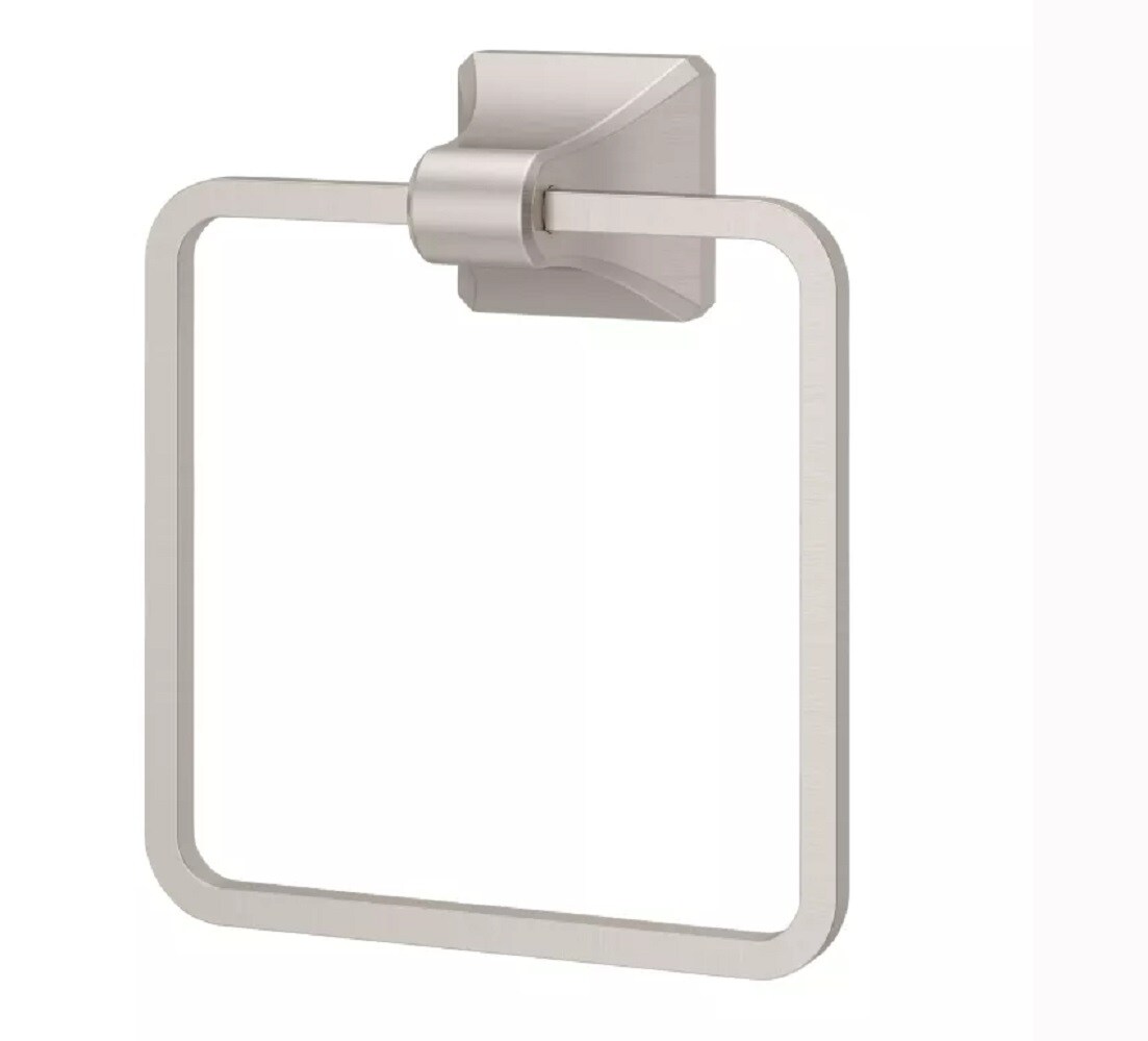 Pfister BRB-FE1K Park Avenue Brushed Nickel Wall mount Single Towel Ring