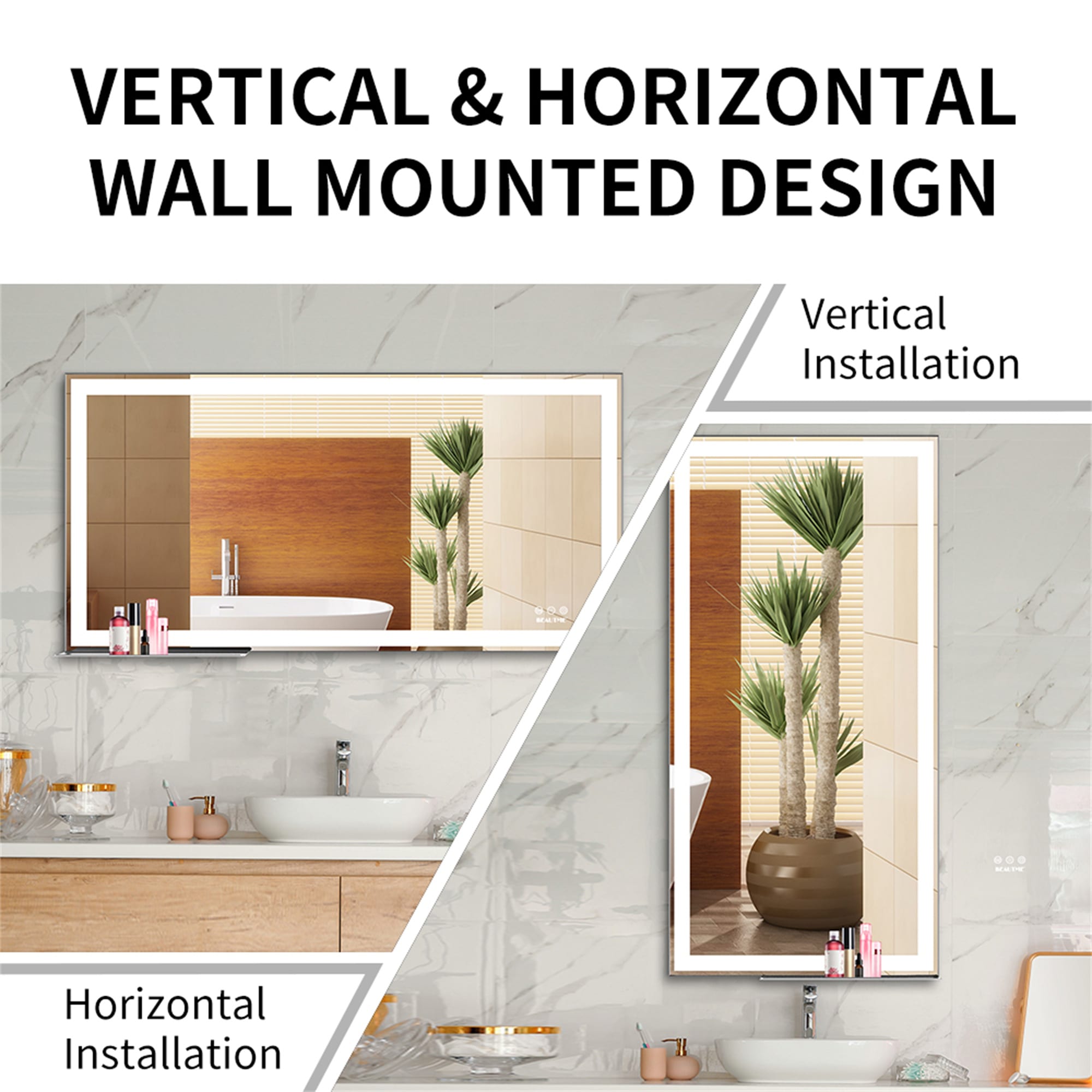 BABOOM BOM-0832310-OR Framed-Bath-Mirrors - View #9