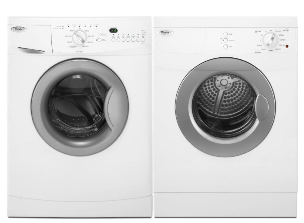 Whirlpool 2-cu ft Stackable Front-Load Washer (White) at Lowes.com