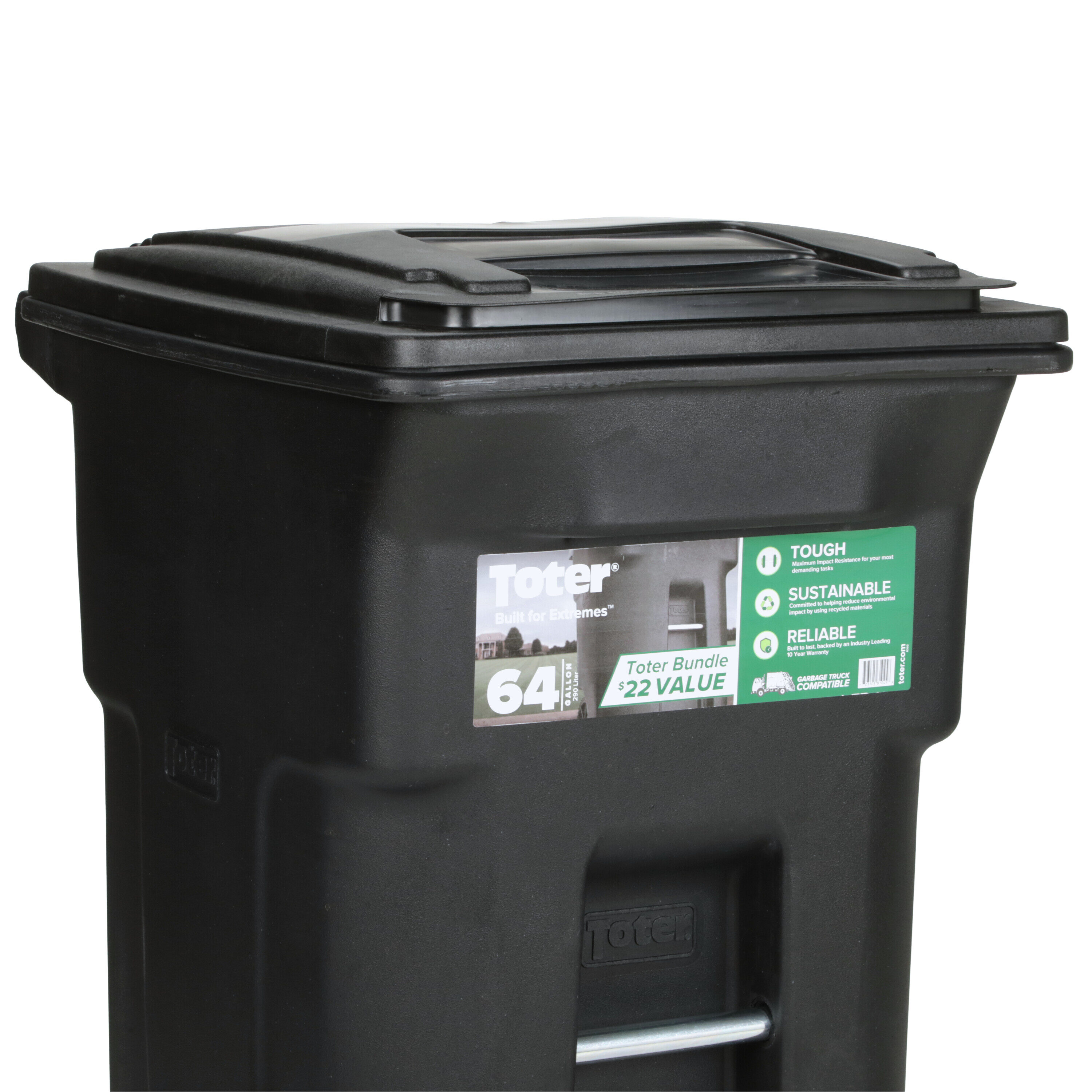 64 Gal Contractor Trash Bags for Wheeled Cans