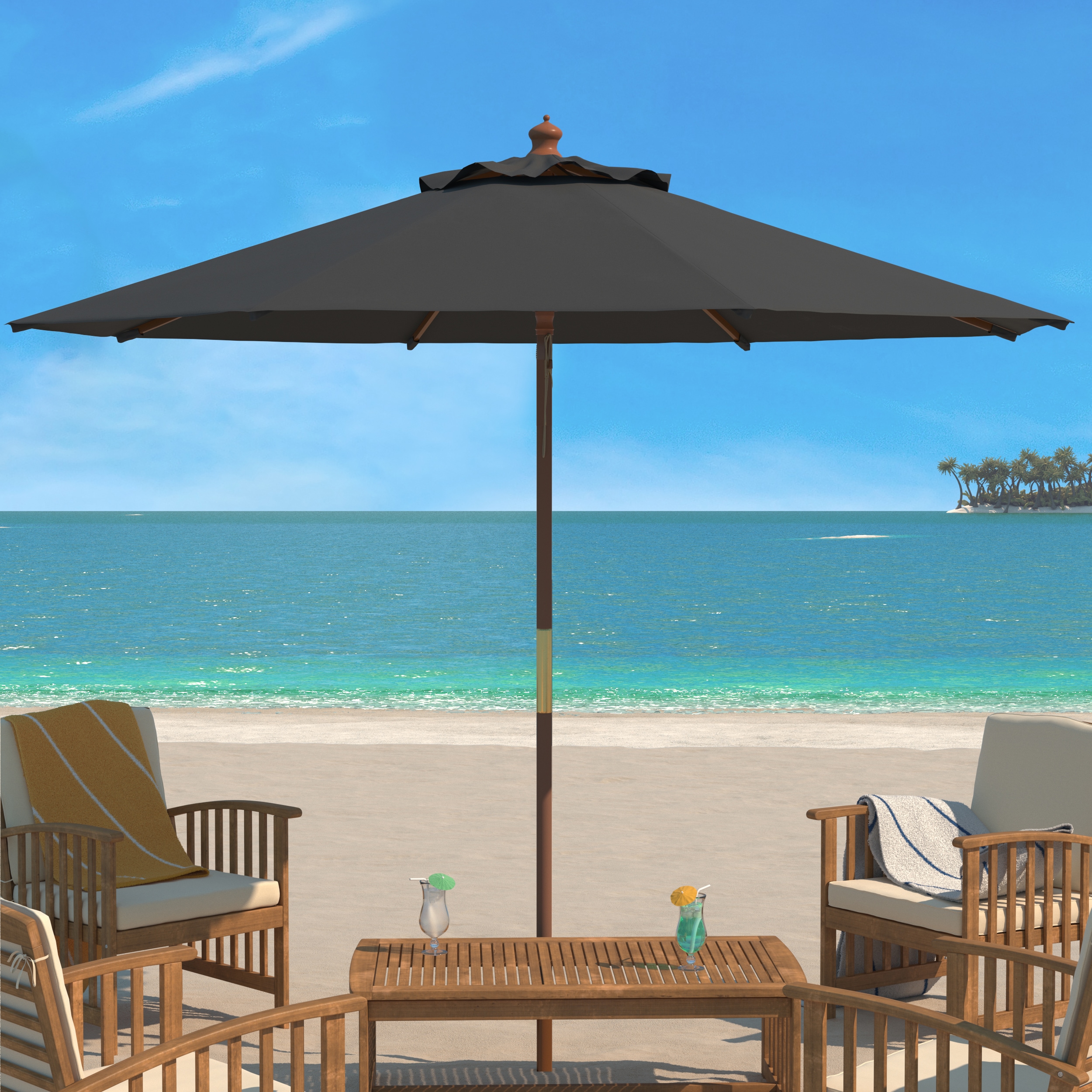 Safavieh PAT8109B Umbrellas-2 - View #2