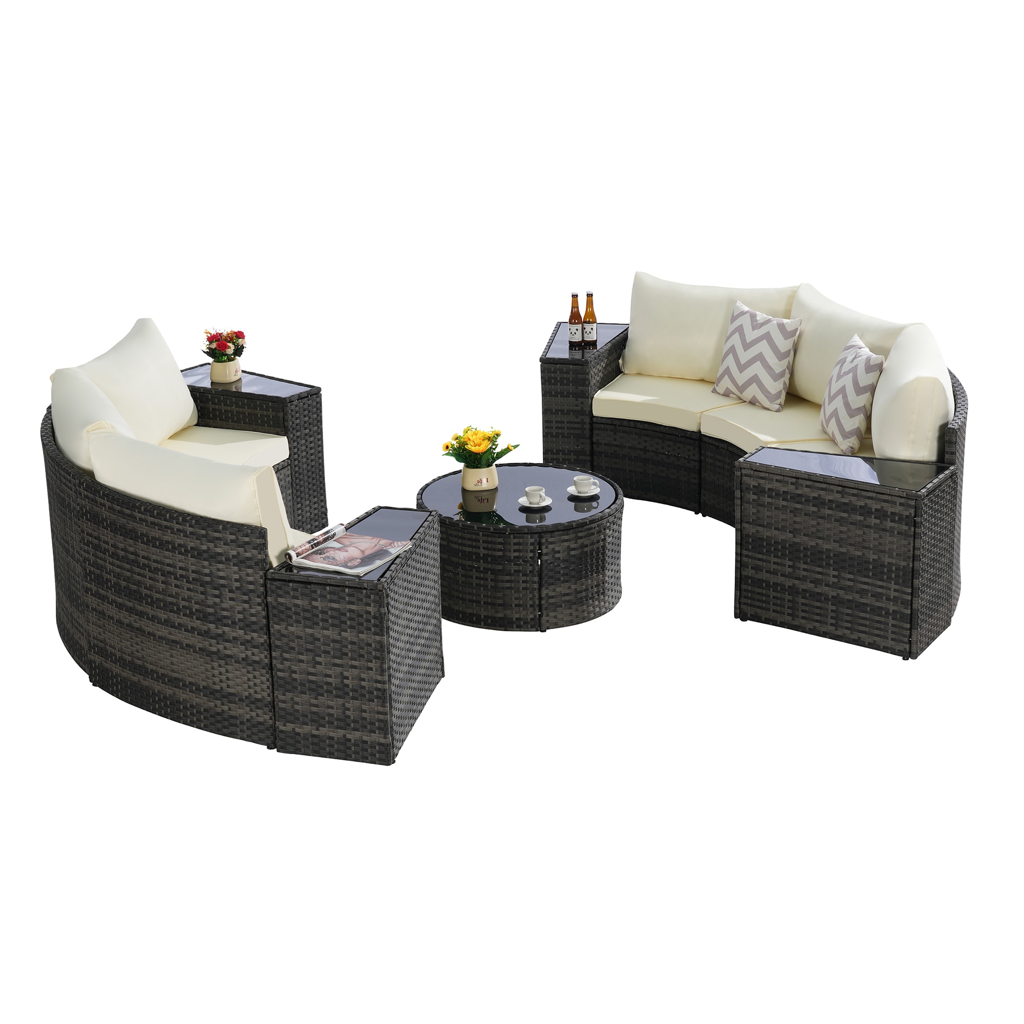SINOFURN SYB670030BG Patio-Sofas-Daybeds - View #6