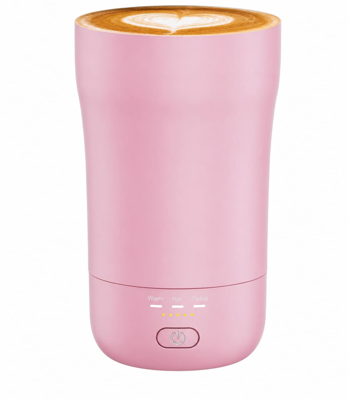 Etokfoks  14 oz Black Stainless Steel Heated Coffee Mug with 3 Temperature Settings Insulated Travel Drinkware 1 Piece