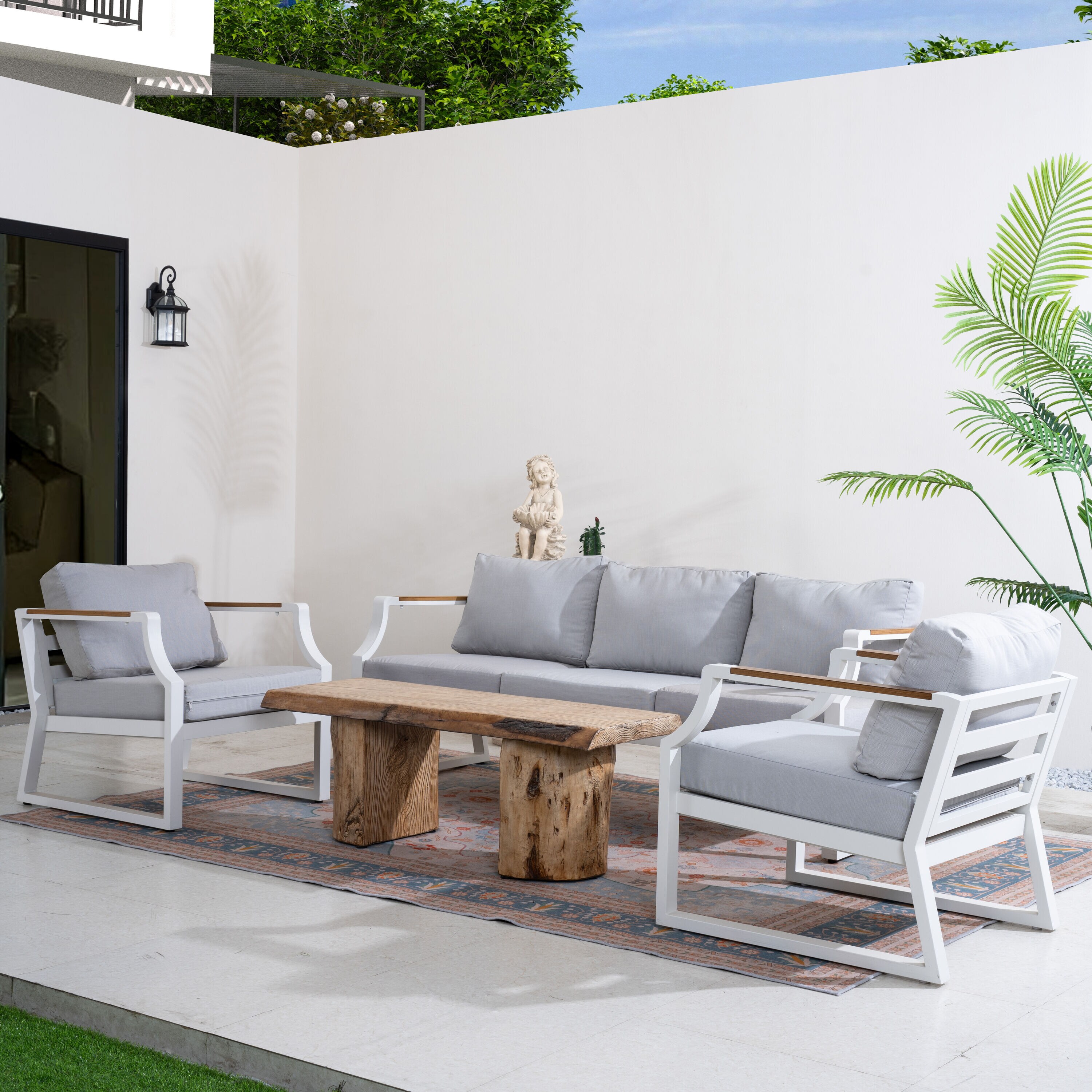 Direct Wicker DWS-20W23S&24927TA Patio-Conversation-Sets - View #6