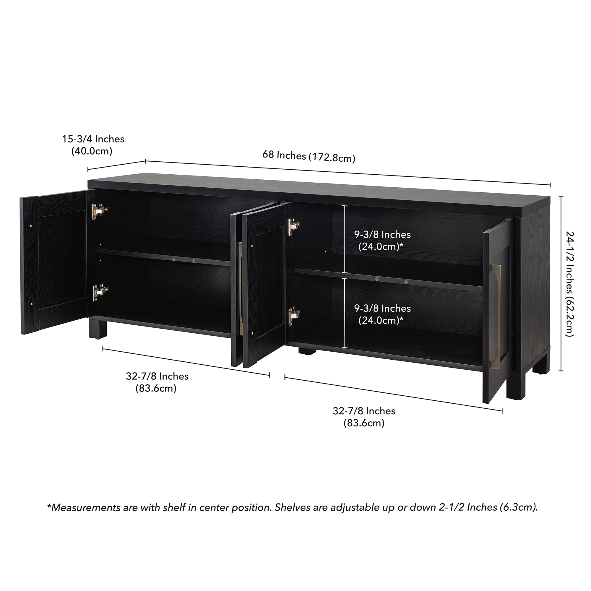 Hailey Home TV1368 Tv-Stands - View #4