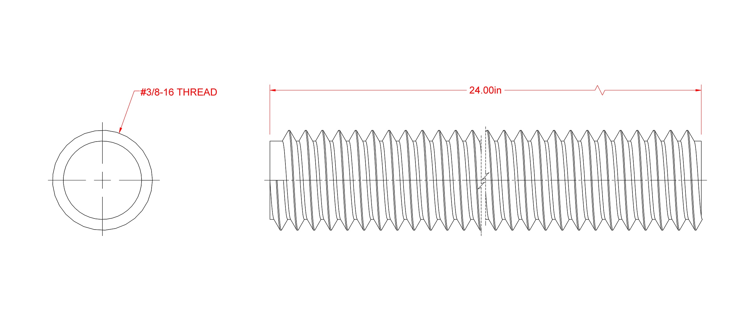 Steelworks 11017 Threaded-Rod - View #2