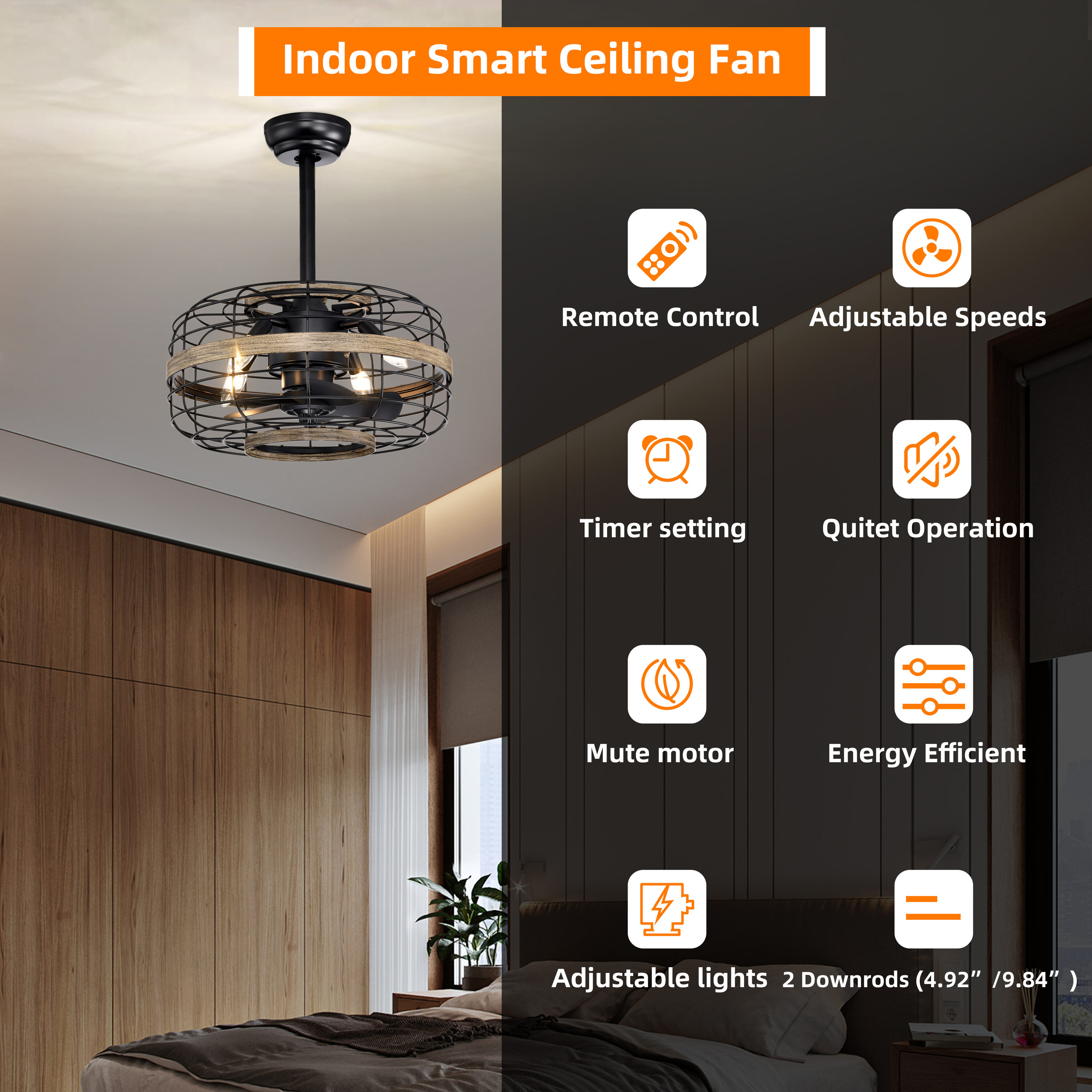 Flynama W1032-CF026AB Ceiling-Fans - View #7
