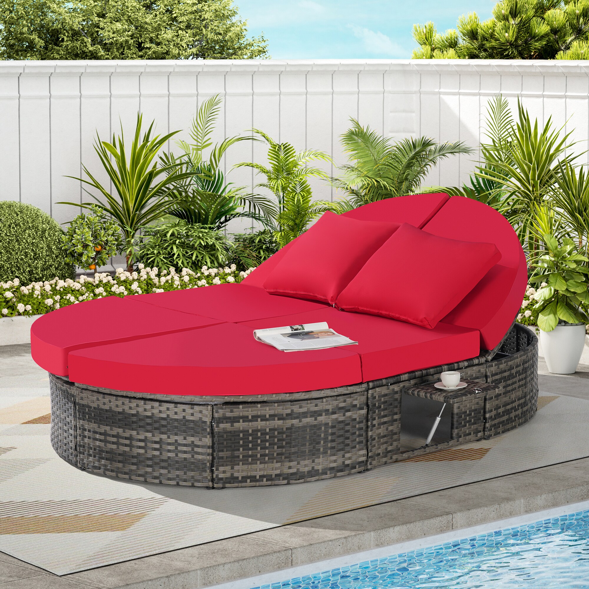 SINOFURN SYB670034RD Patio-Sofas-Daybeds - View #4