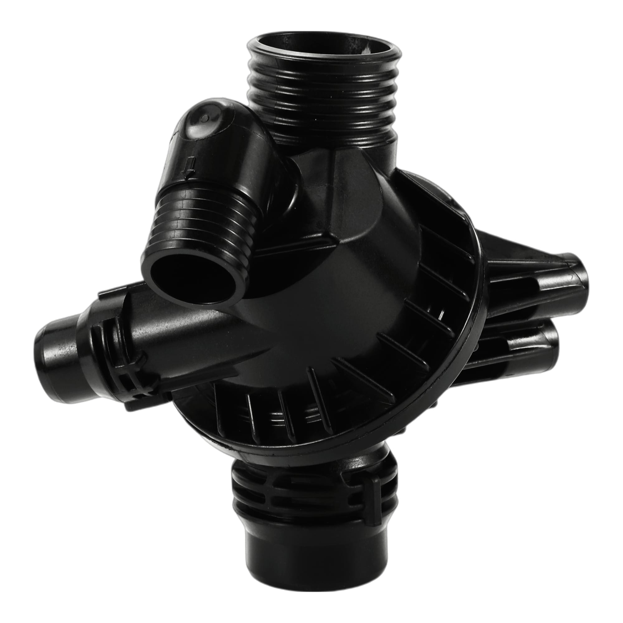 Unique Bargains Thermostat Housing for BMW X3 2010 2011 2012 Engine Coolant Thermostat Housing Assembly for BMW X3 Replacement No.11537586783