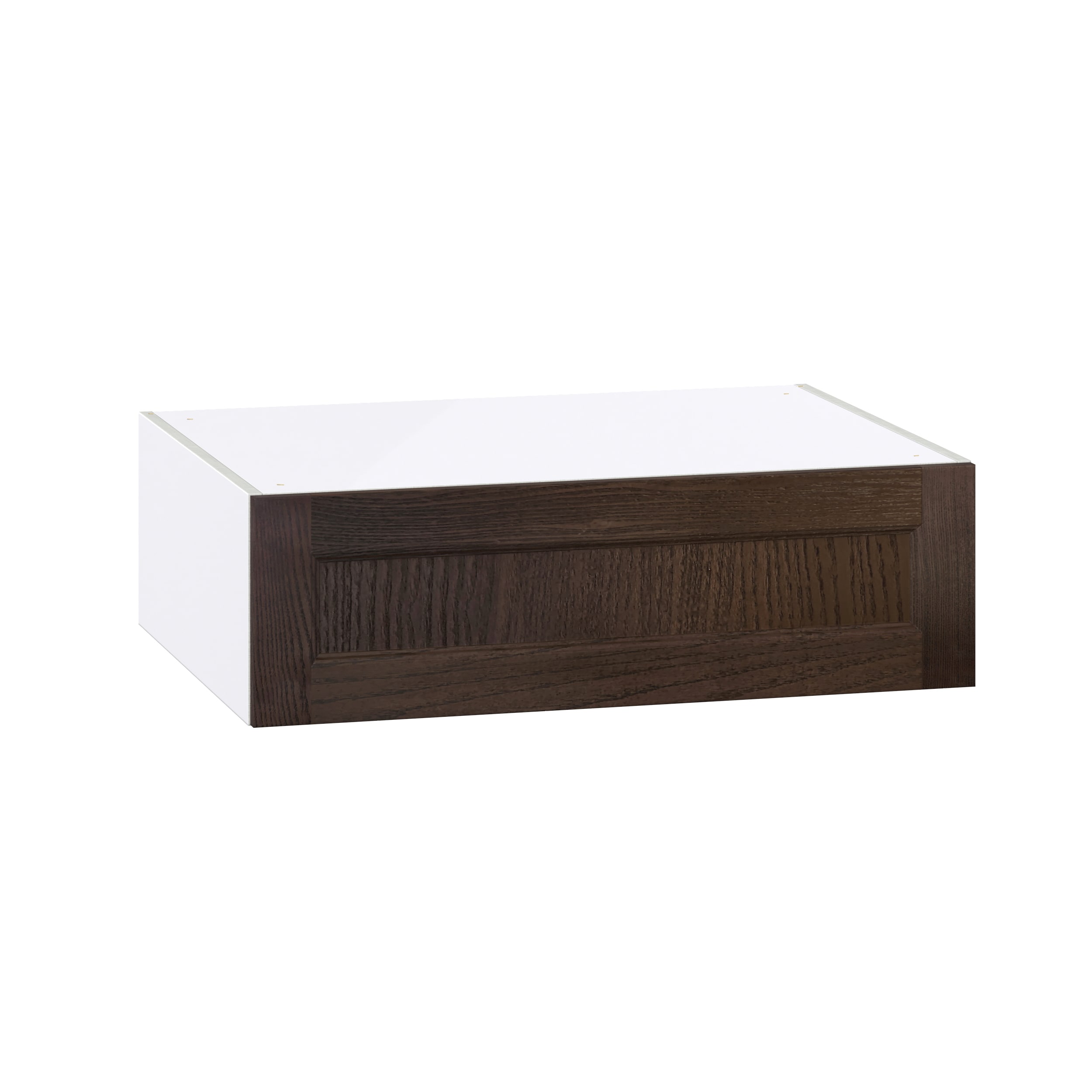 Hugo&Borg Montclaire 33-in W x 10-in H x 24-in D Wood Wall Fully Assembled Cabinet (Recessed Panel Shaker Door Style)