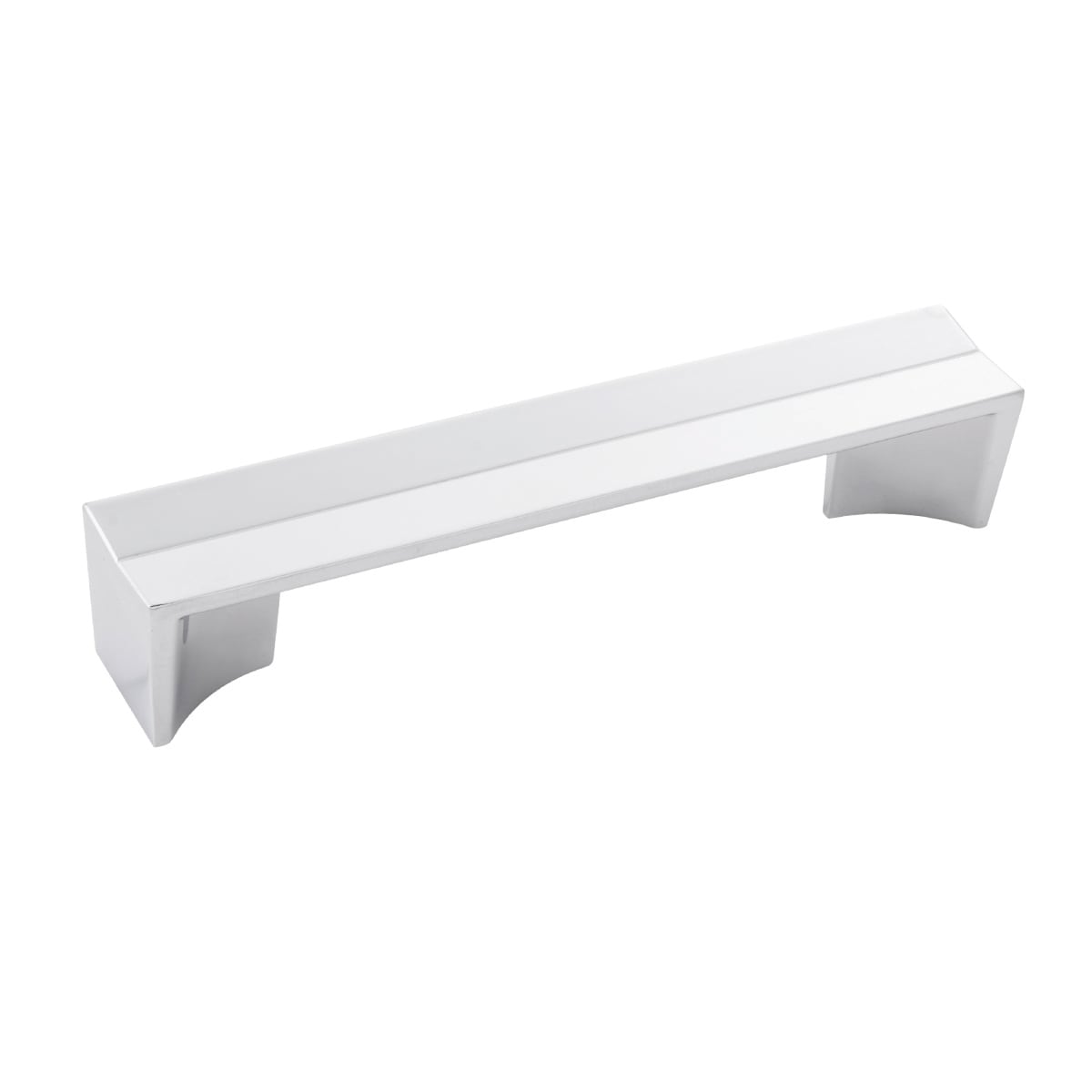 Belwith Keeler B076090-CH Avenue 5-1/16-in , 128mm Center to Center Chrome Rectangular Handle Drawer Pull