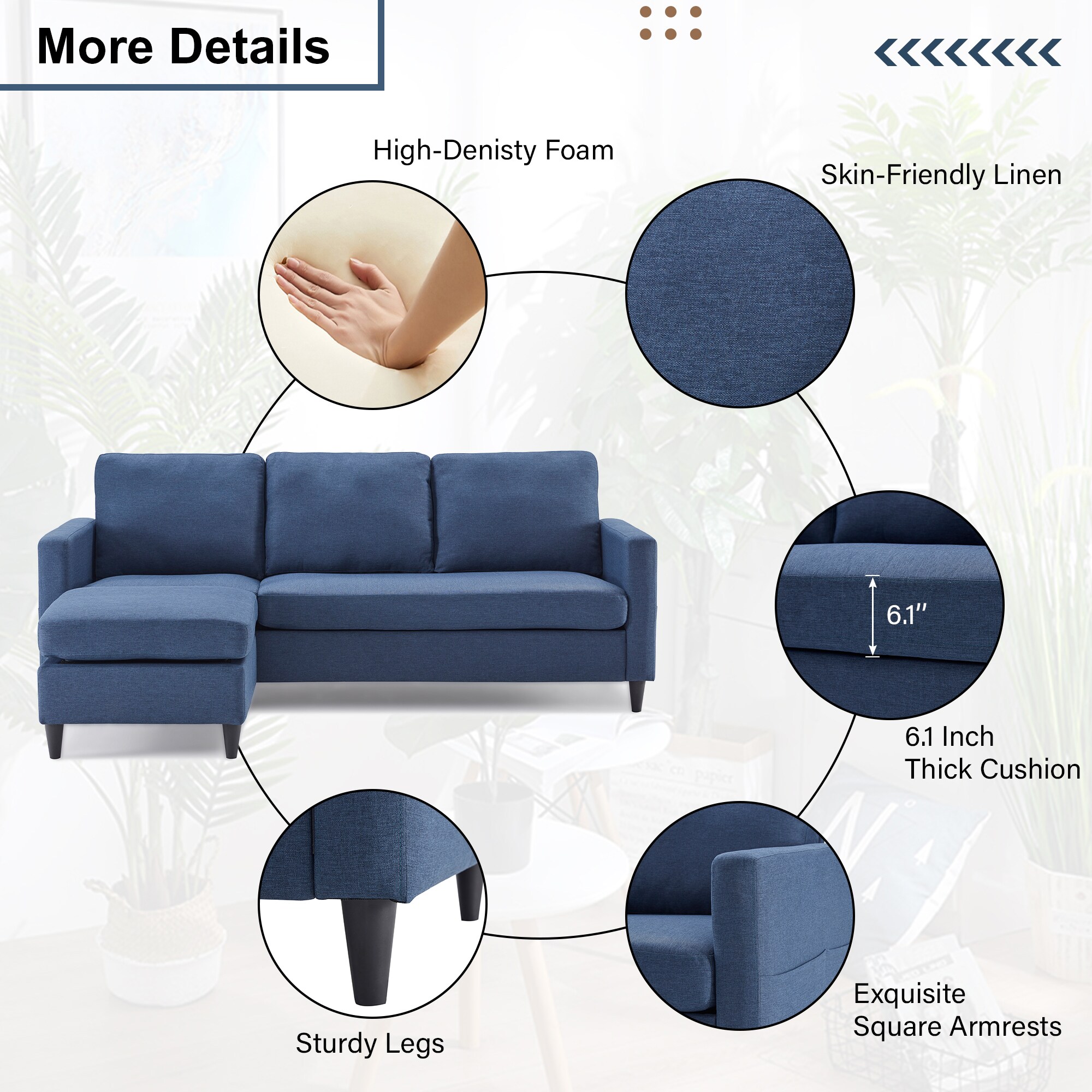 Clihome BH-WY000054CAA Living-Room-Sets - View #11