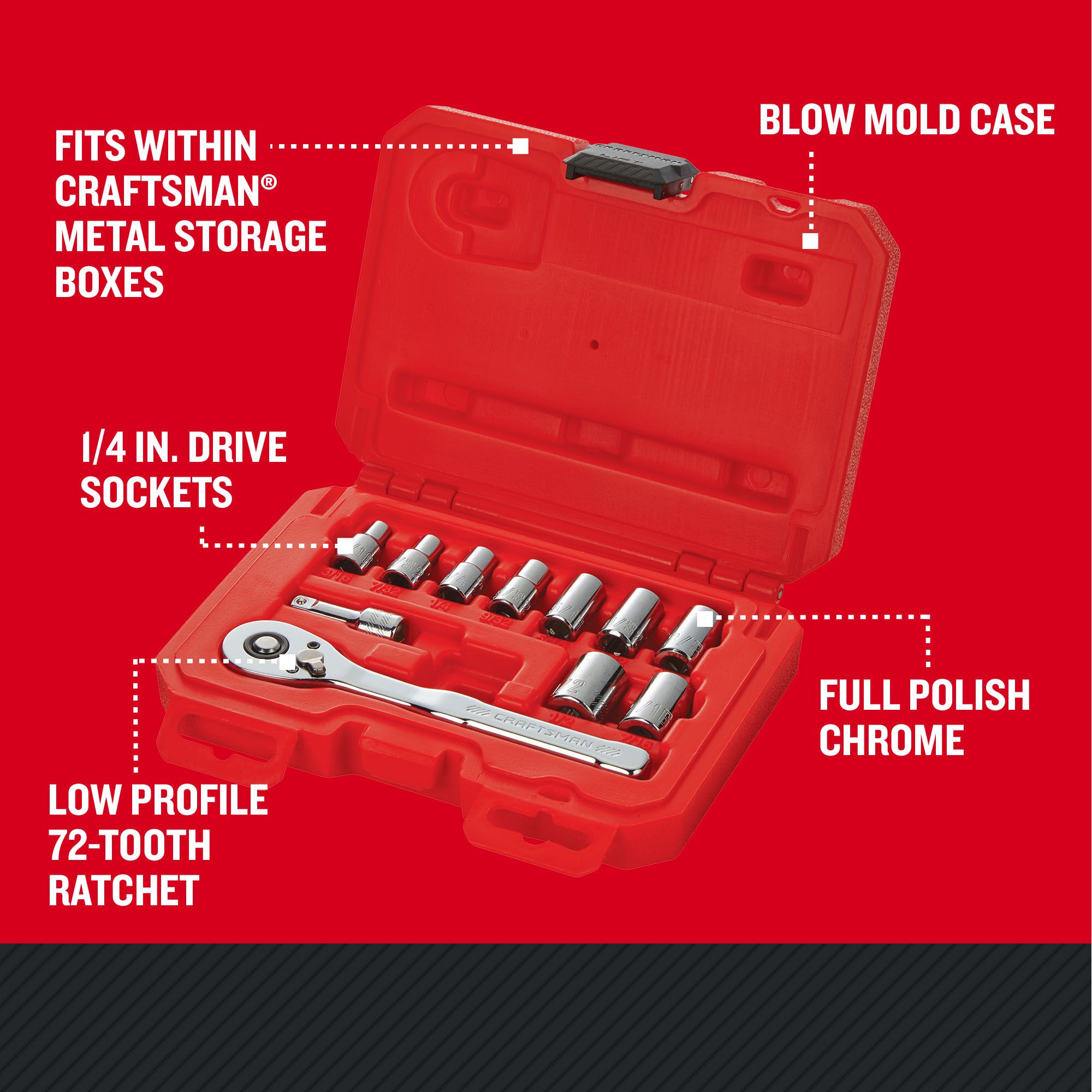 CRAFTSMAN CMMT34870 Mechanics-Tool-Sets - View #2