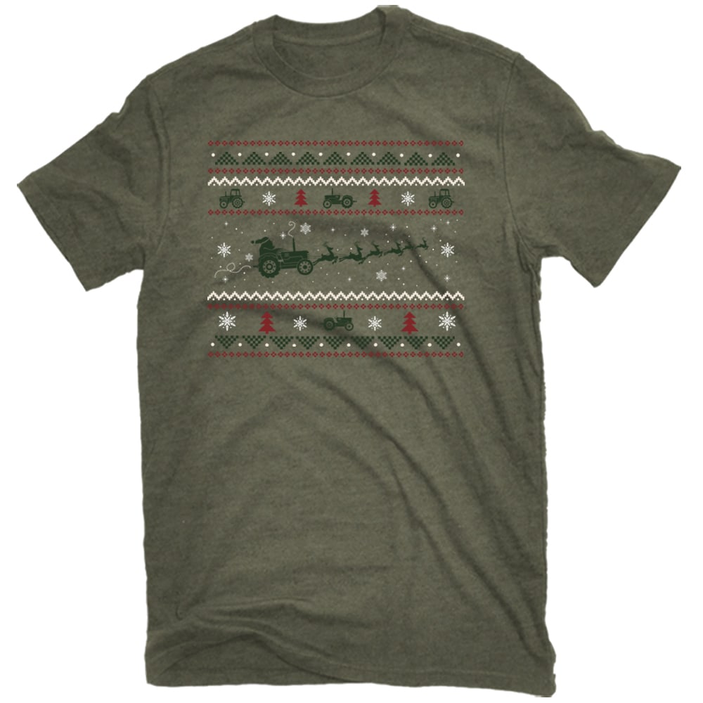  HLPM-12982 DLD 2X Men's Green Knit Short sleeve T-shirt ( 2XL )