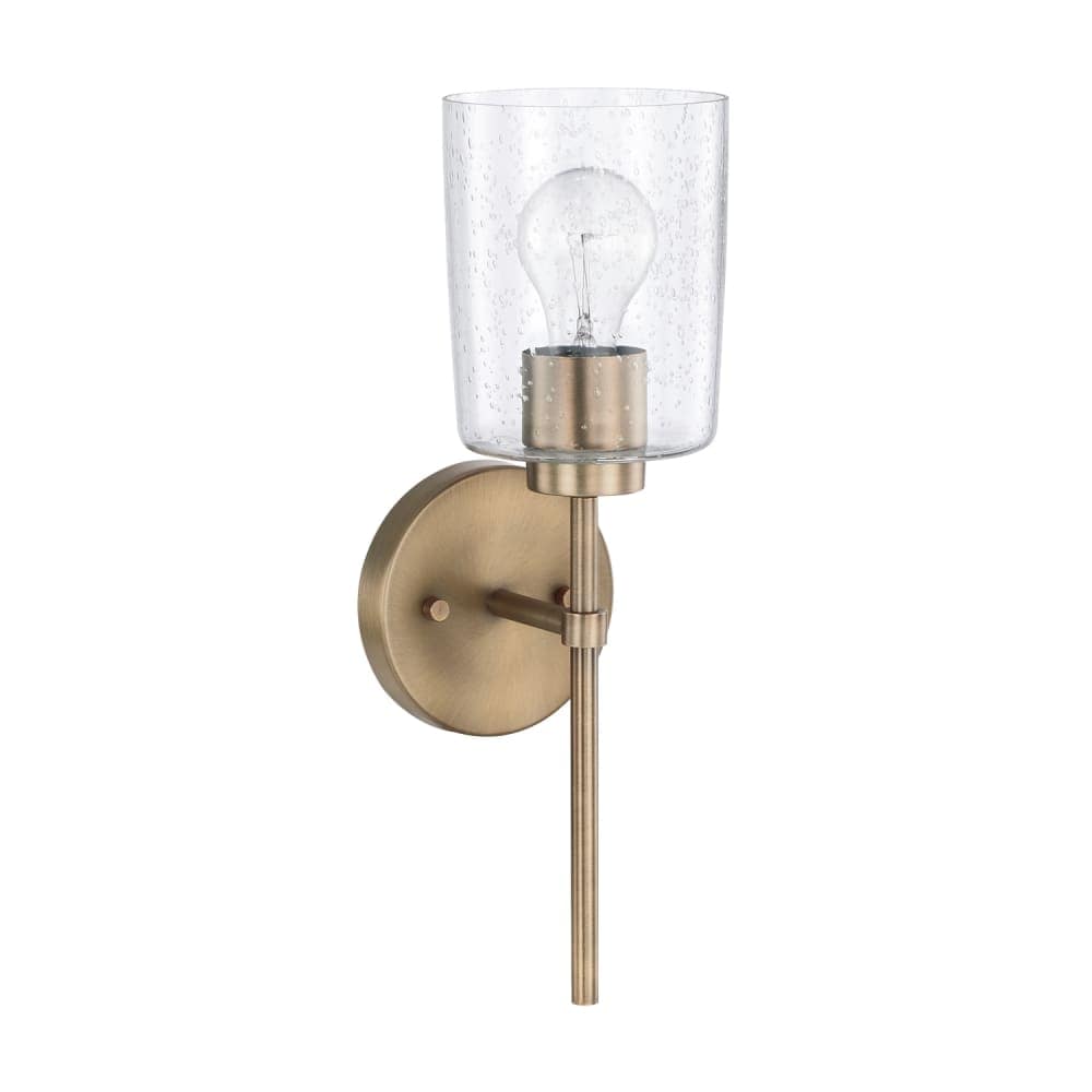 Capital Lighting  628511449 Greyson 16 Inch Tall Bathroom Sconce